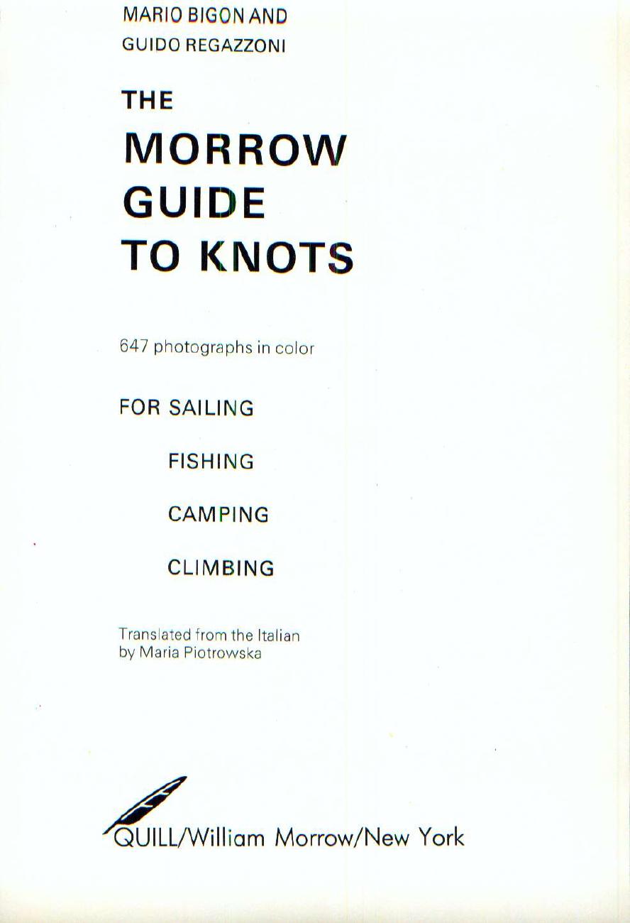The Morrow Guide to Knots — страница 2