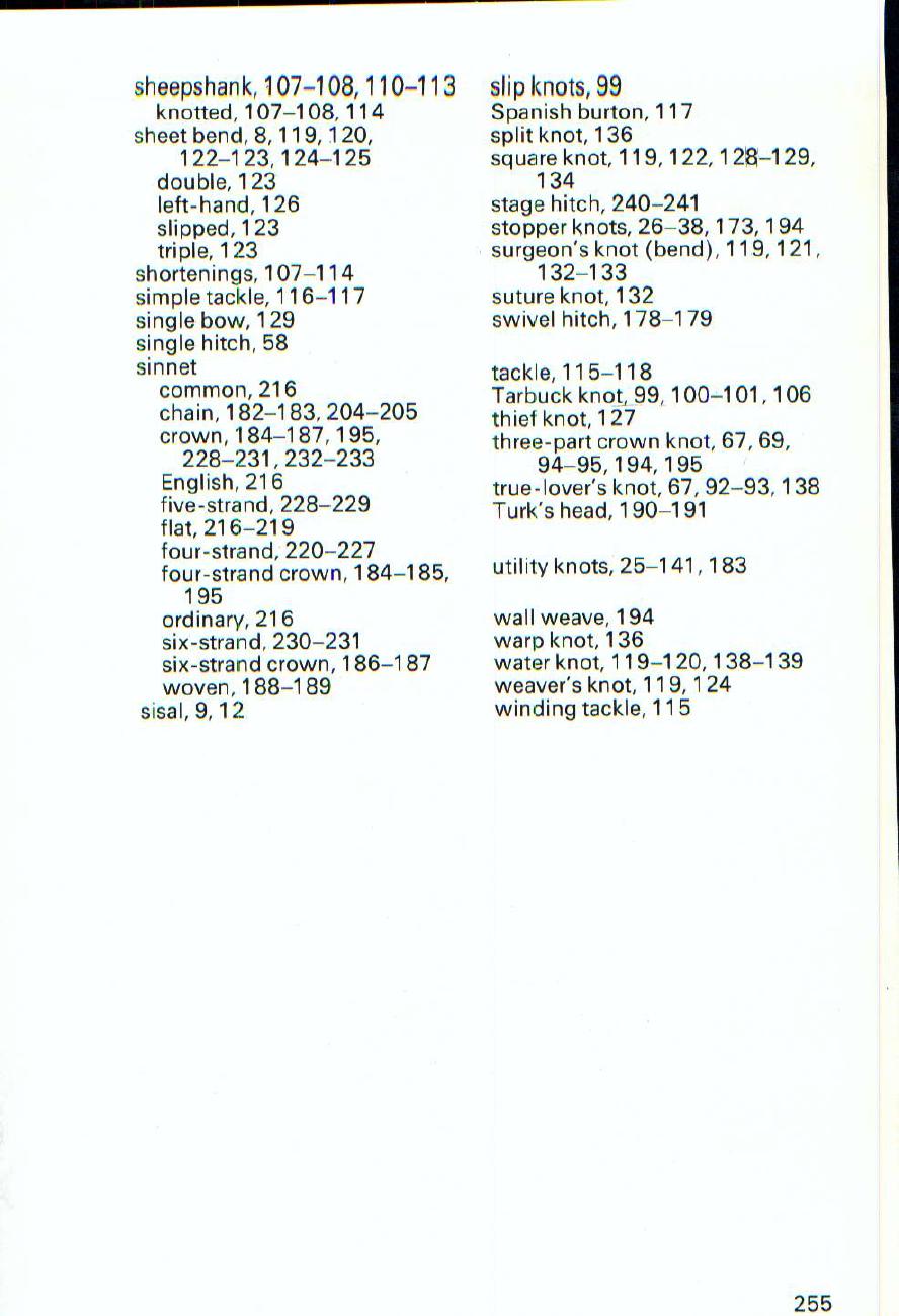 The Morrow Guide to Knots — страница 251
