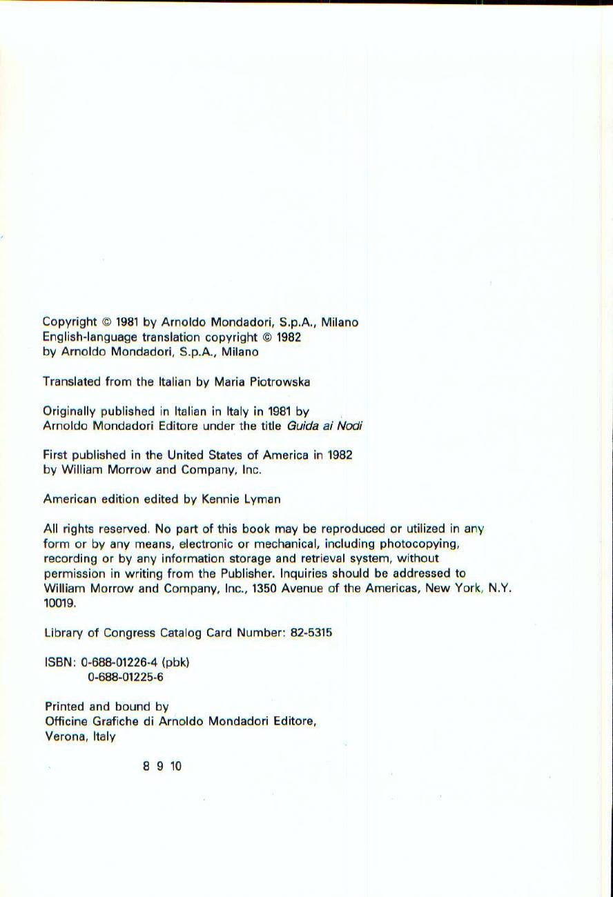 The Morrow Guide to Knots — страница 3