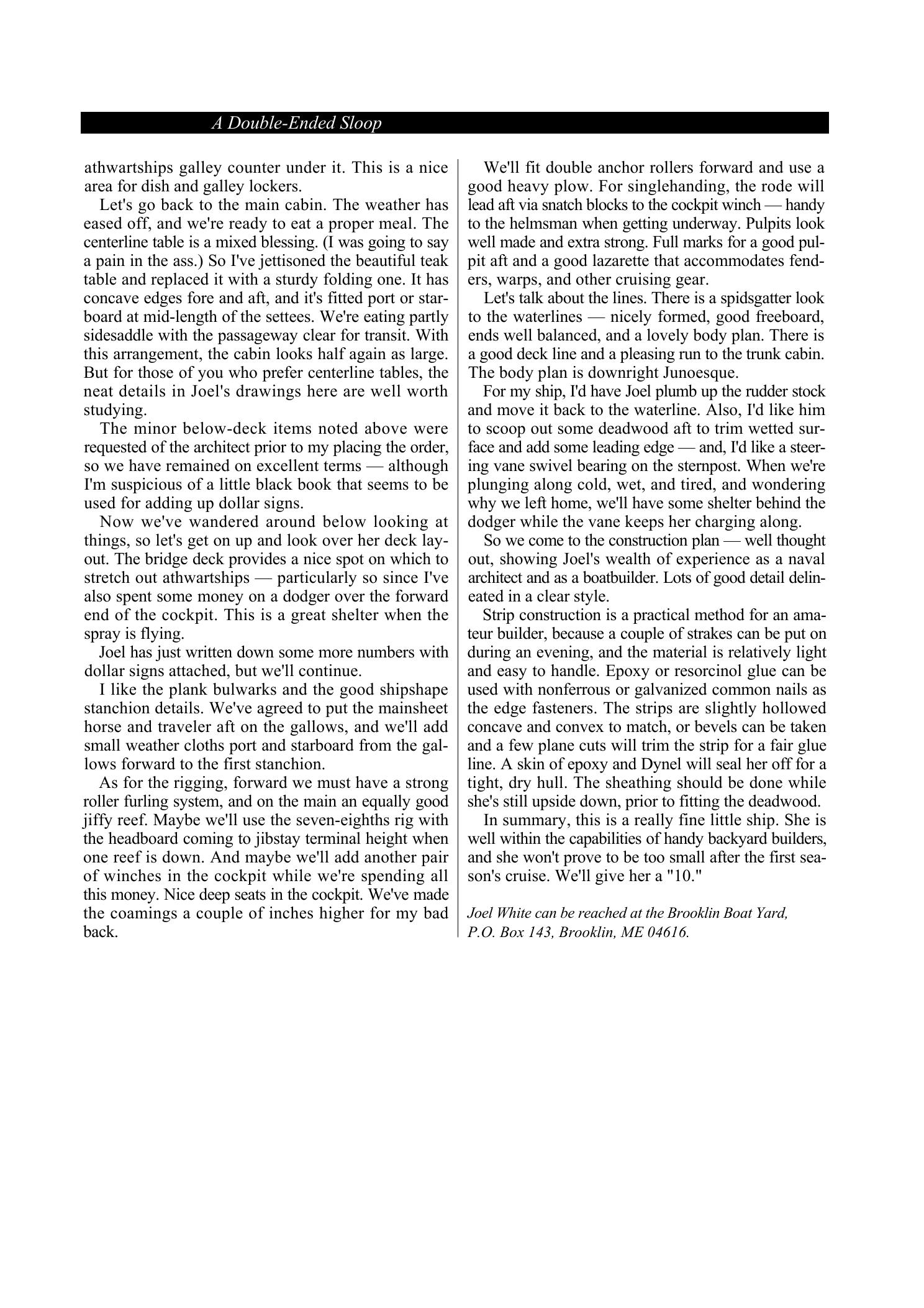 100 Boat Designs Reviewed — страница 106