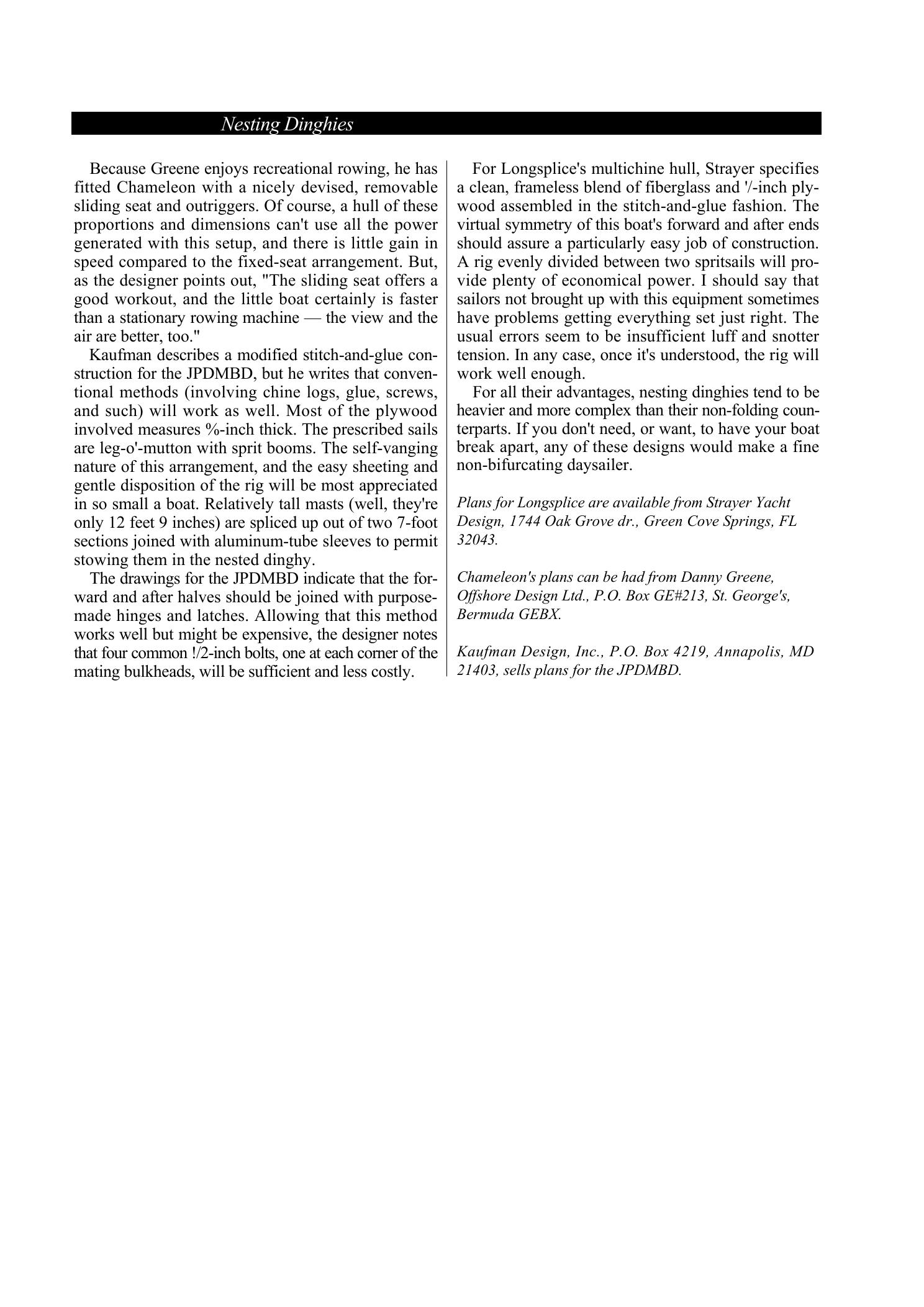 100 Boat Designs Reviewed — страница 11