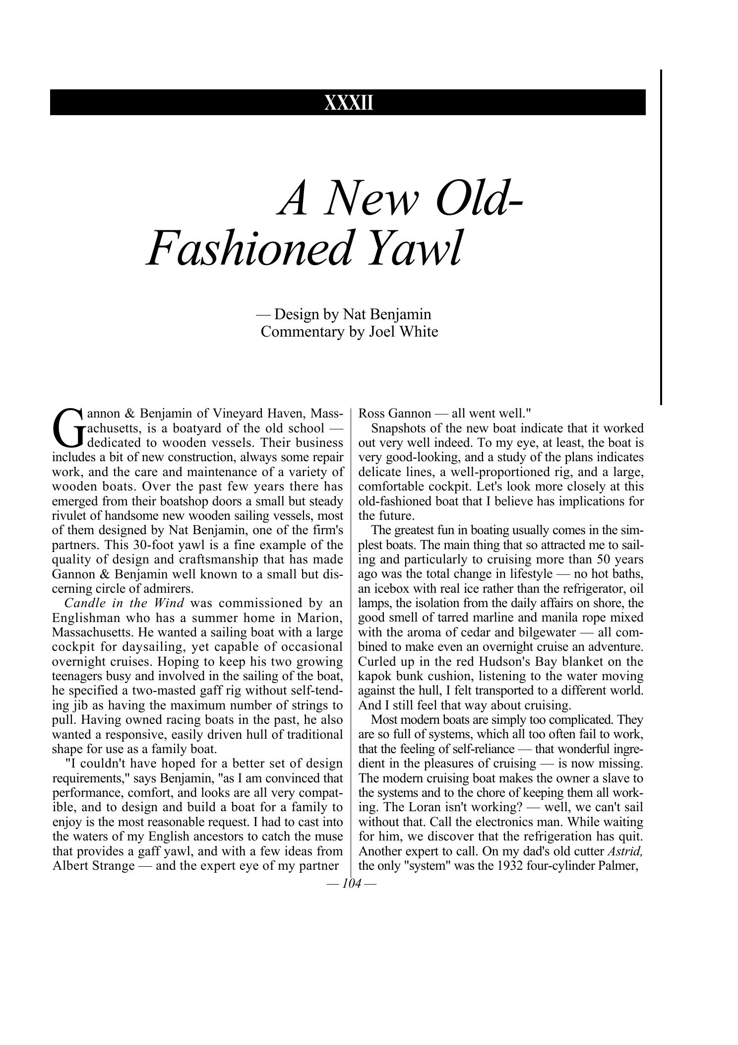 100 Boat Designs Reviewed — страница 112