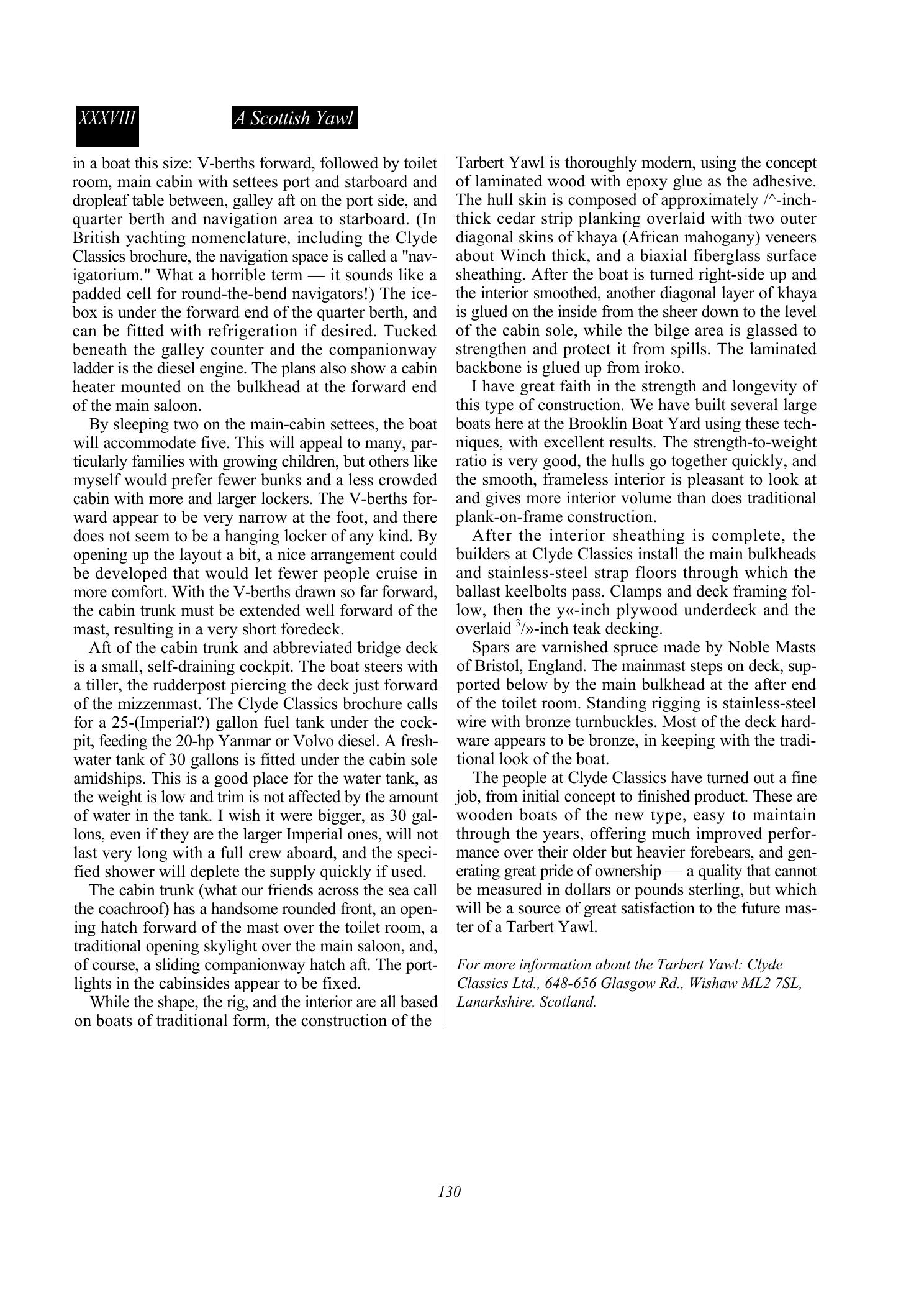 100 Boat Designs Reviewed — страница 138