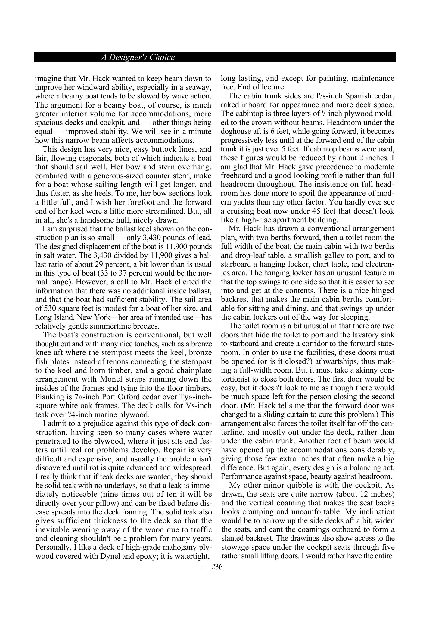 100 Boat Designs Reviewed — страница 144