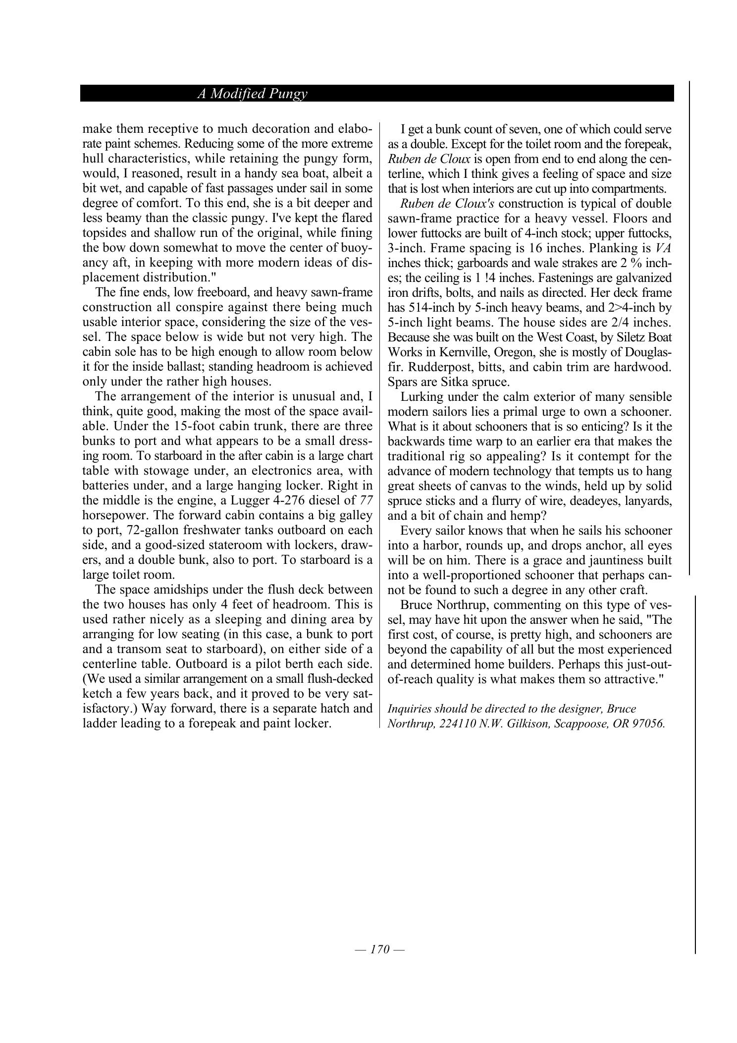 100 Boat Designs Reviewed — страница 178