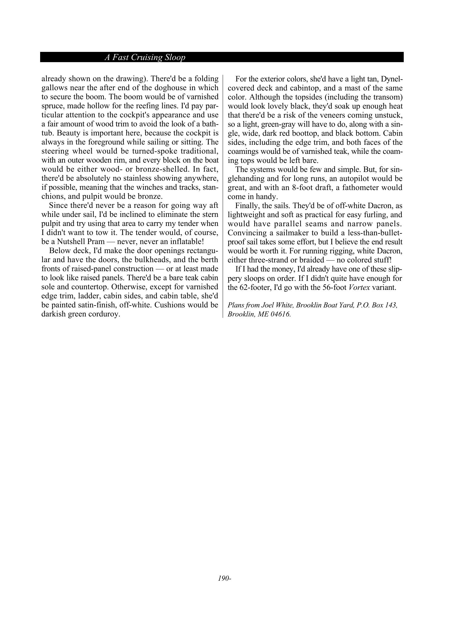 100 Boat Designs Reviewed — страница 198