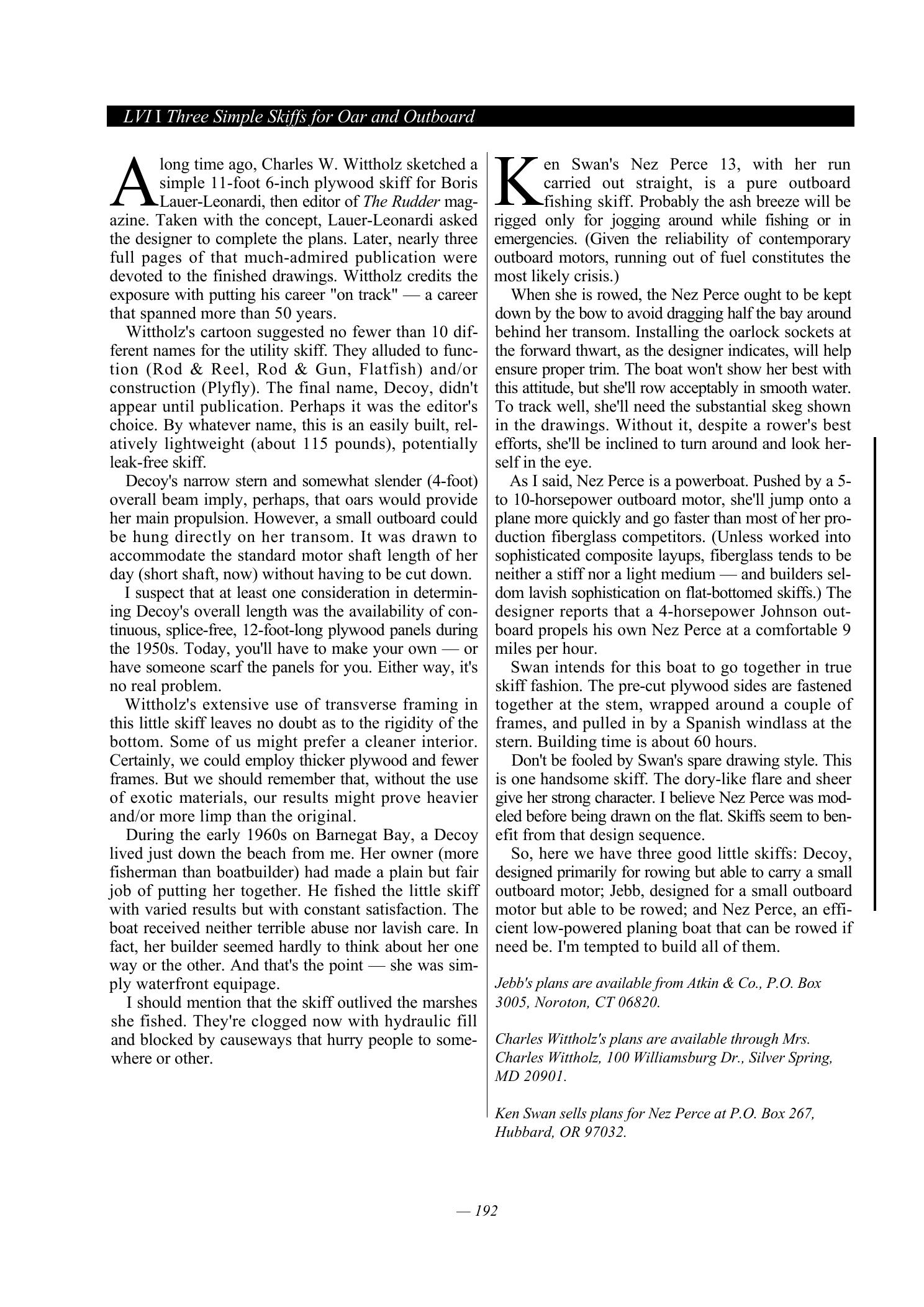 100 Boat Designs Reviewed — страница 200