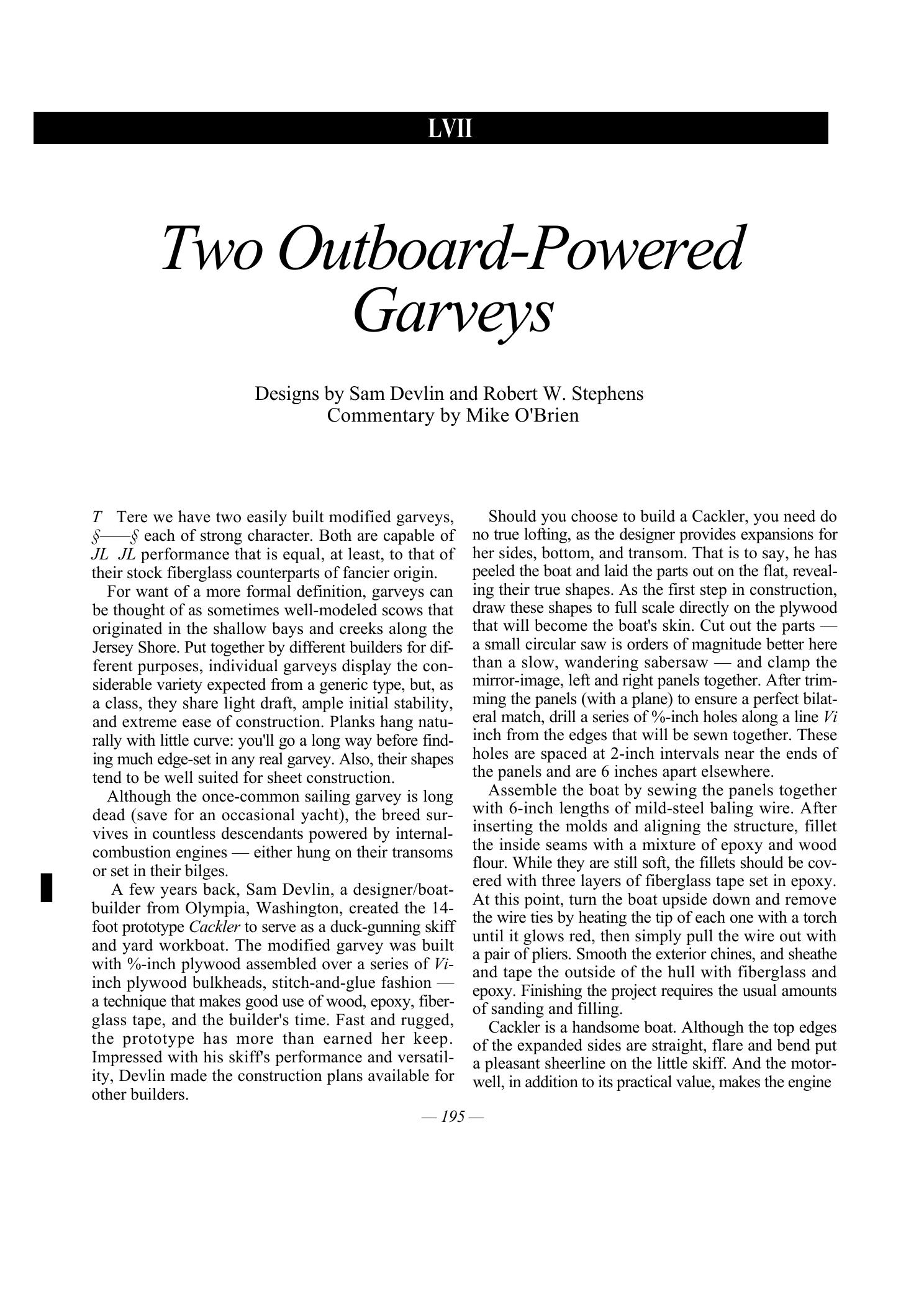 100 Boat Designs Reviewed — страница 203