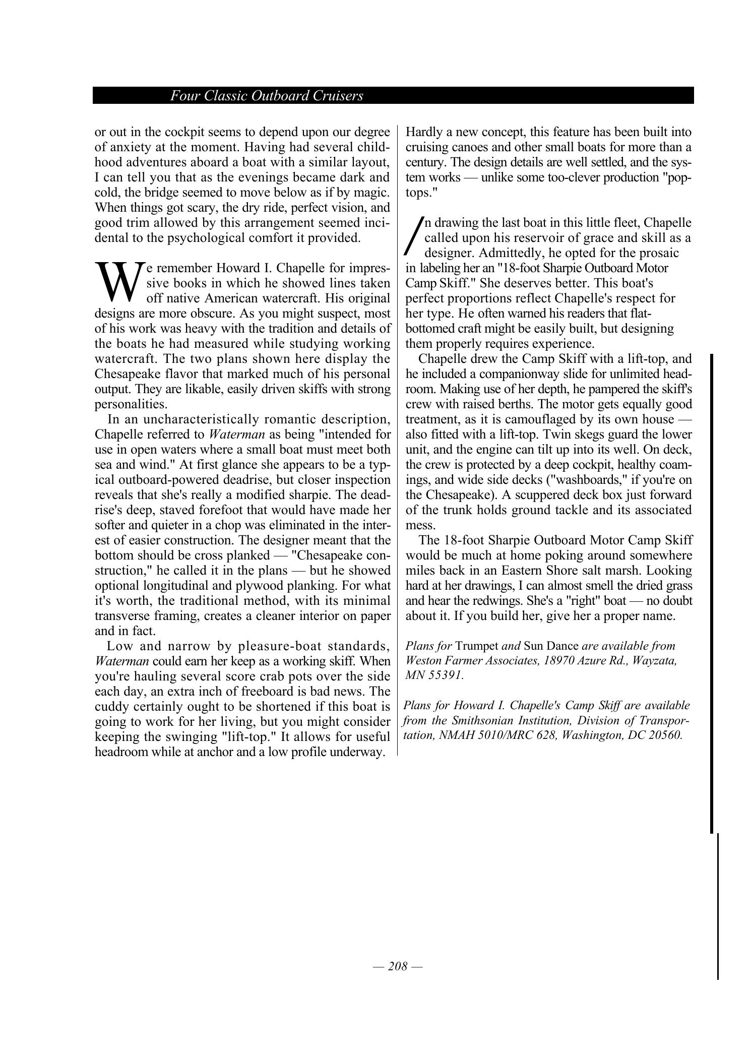 100 Boat Designs Reviewed — страница 216