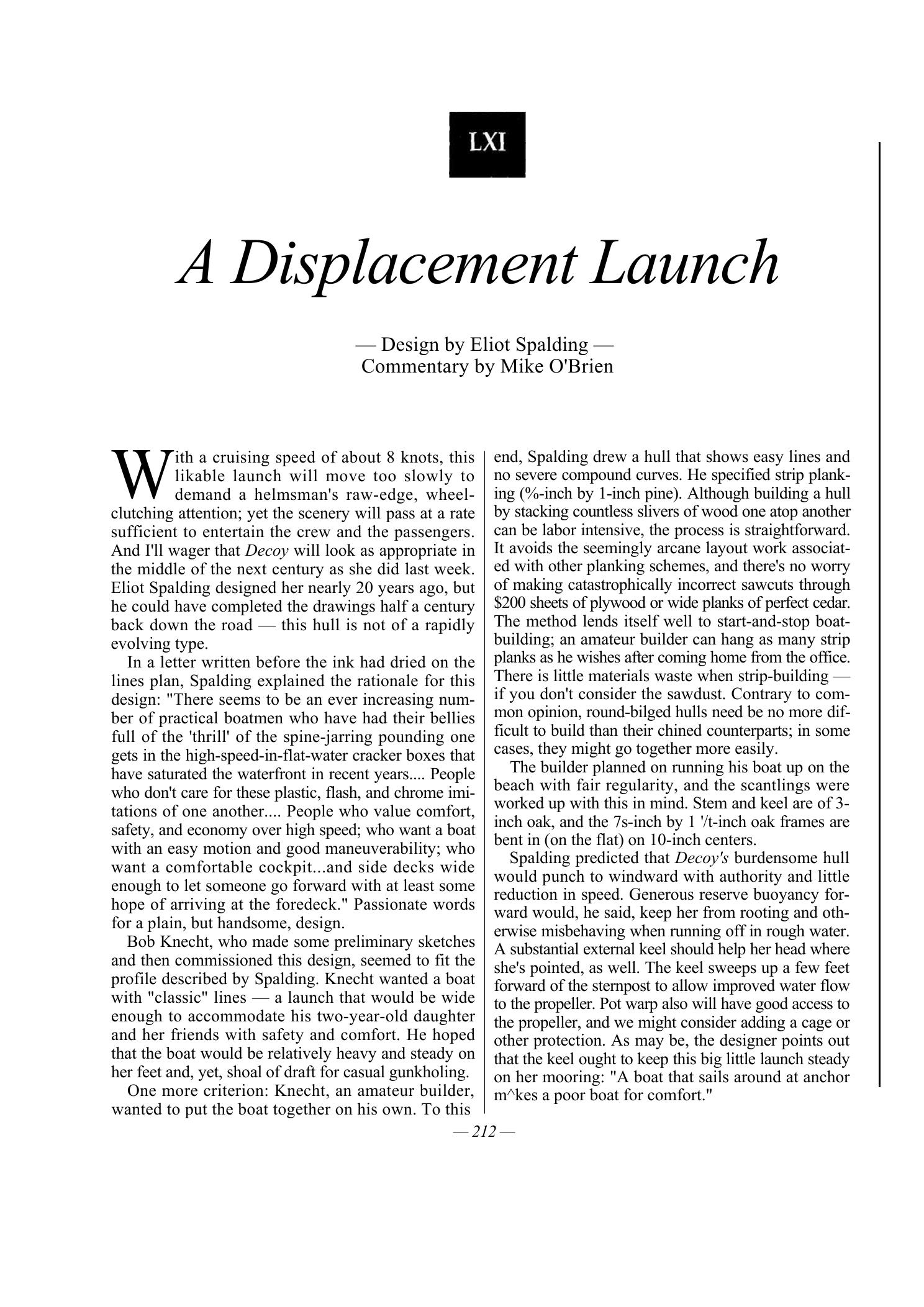 100 Boat Designs Reviewed — страница 220