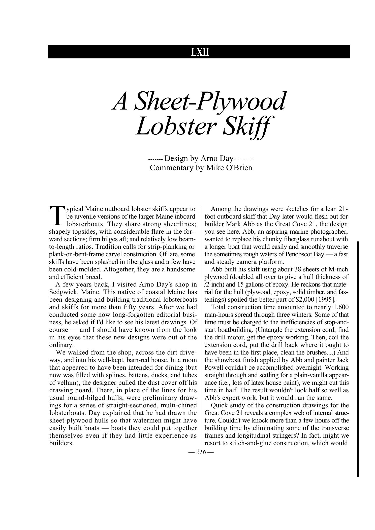 100 Boat Designs Reviewed — страница 225