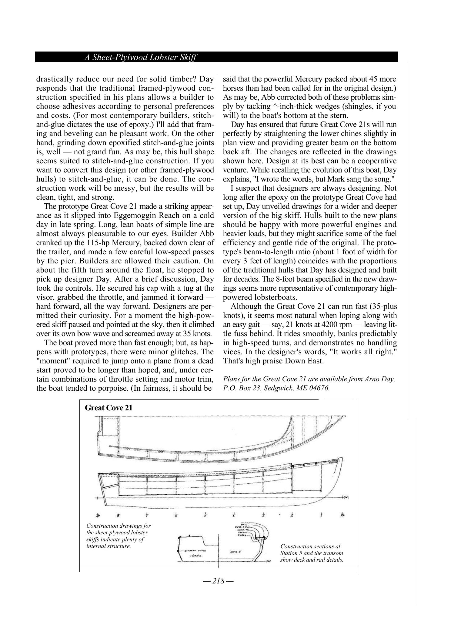 100 Boat Designs Reviewed — страница 227