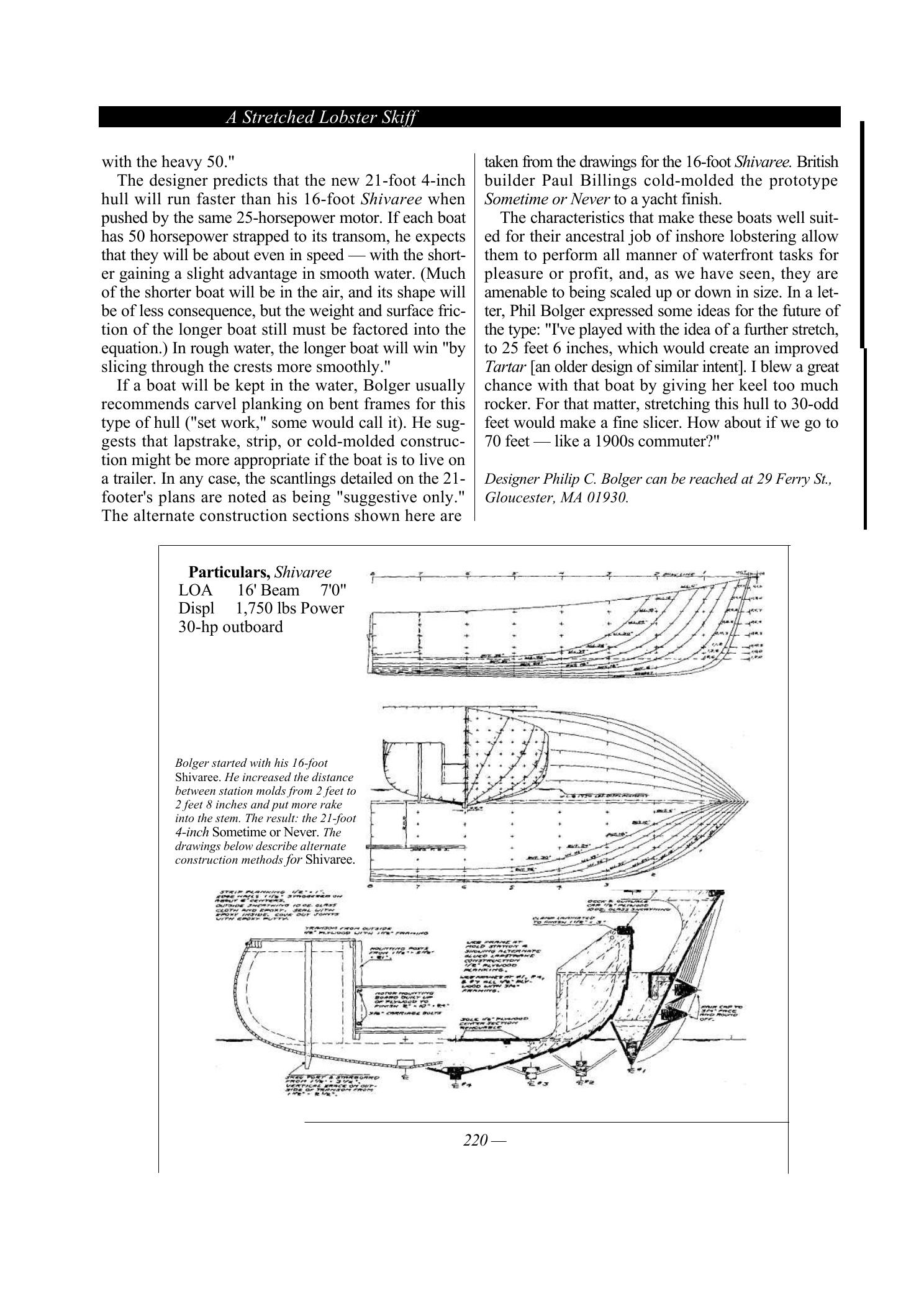 100 Boat Designs Reviewed — страница 229