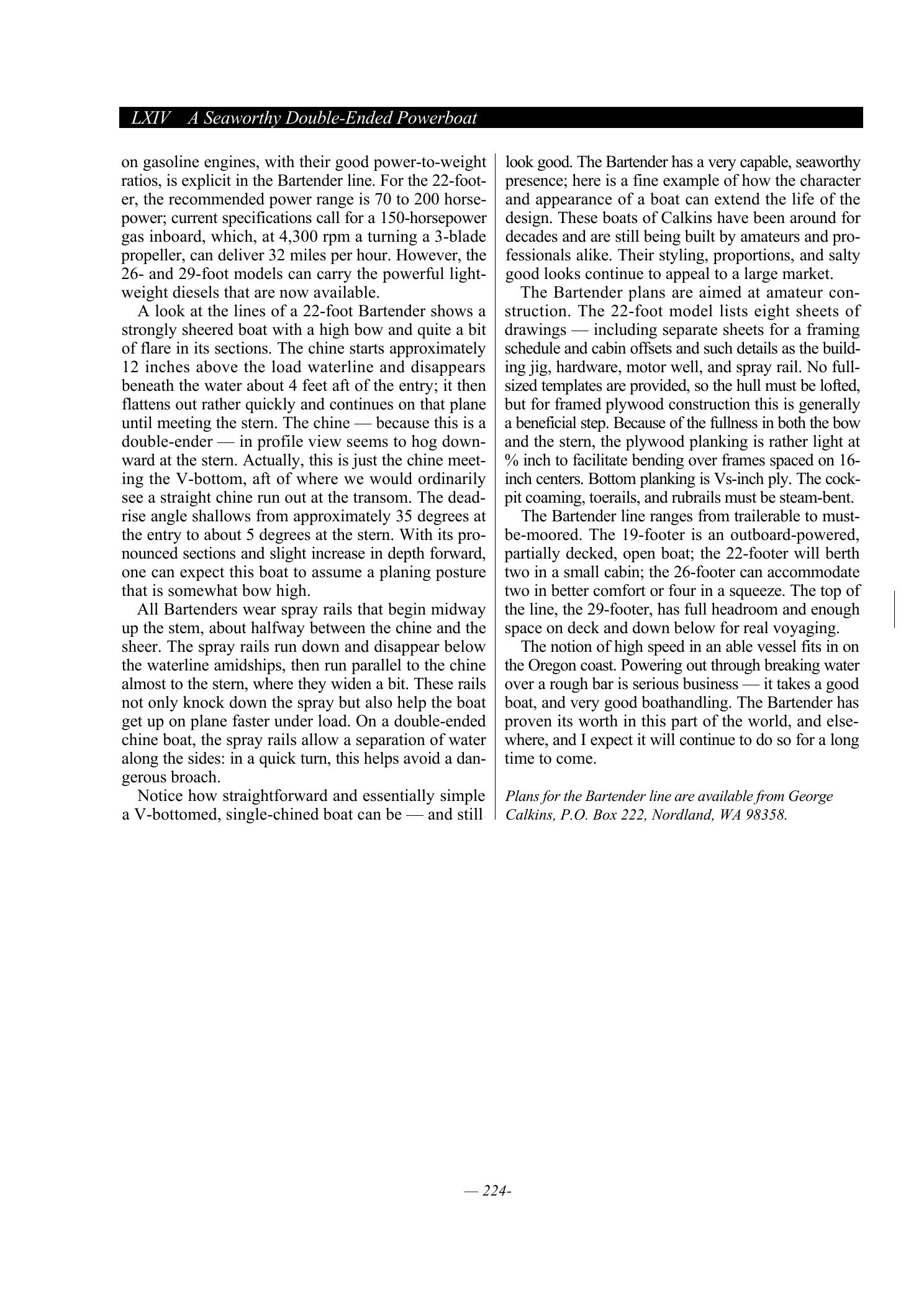 100 Boat Designs Reviewed — страница 233