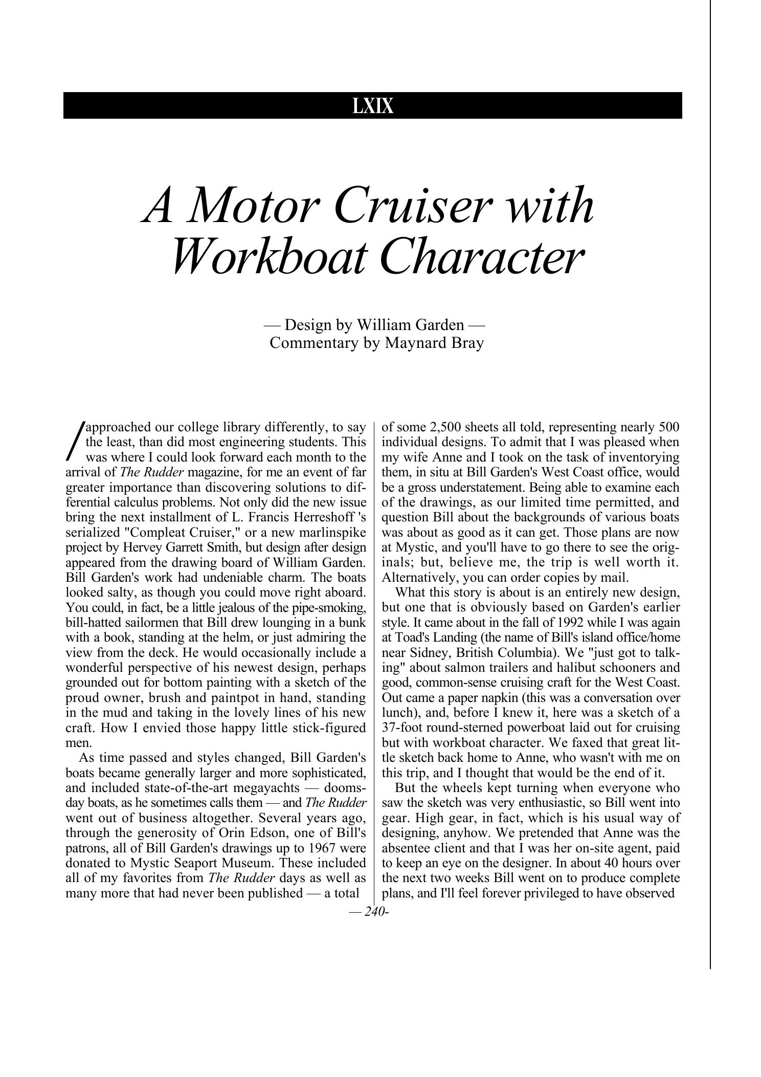 100 Boat Designs Reviewed — страница 249