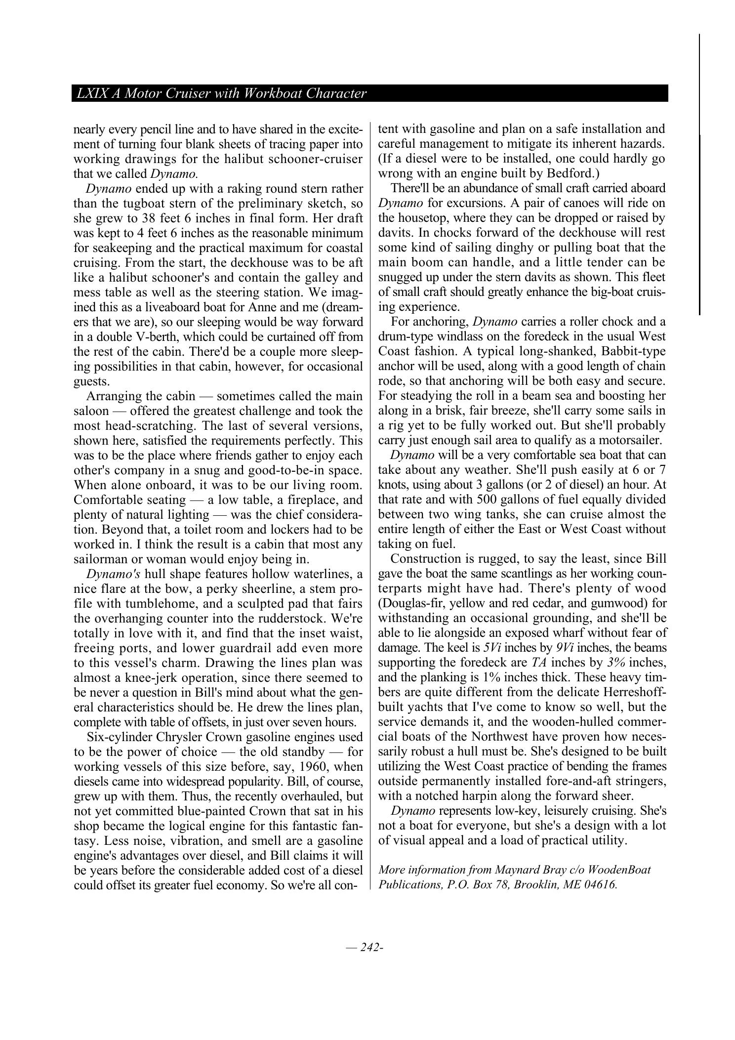 100 Boat Designs Reviewed — страница 251