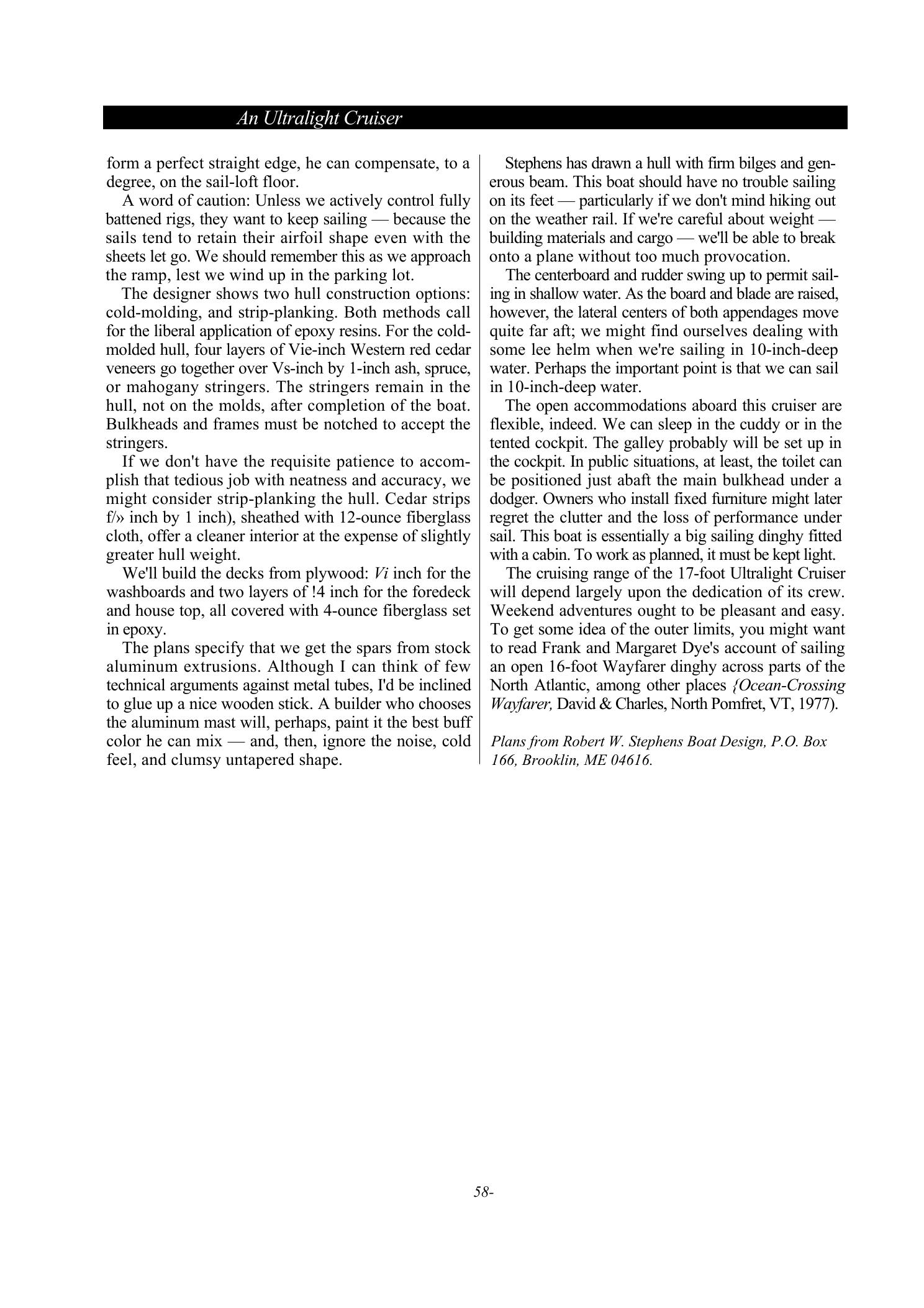 100 Boat Designs Reviewed — страница 66