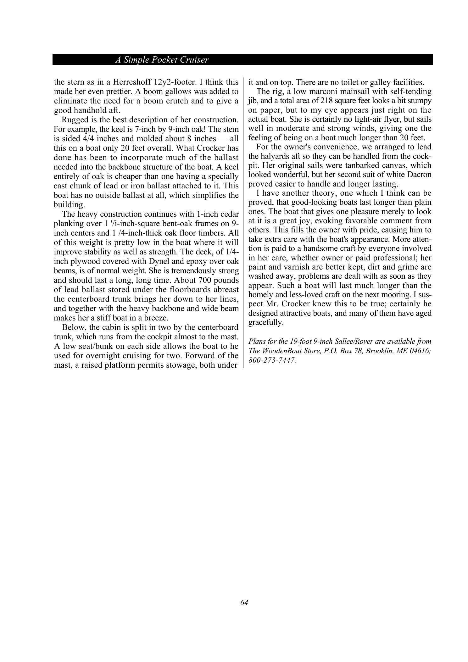 100 Boat Designs Reviewed — страница 72