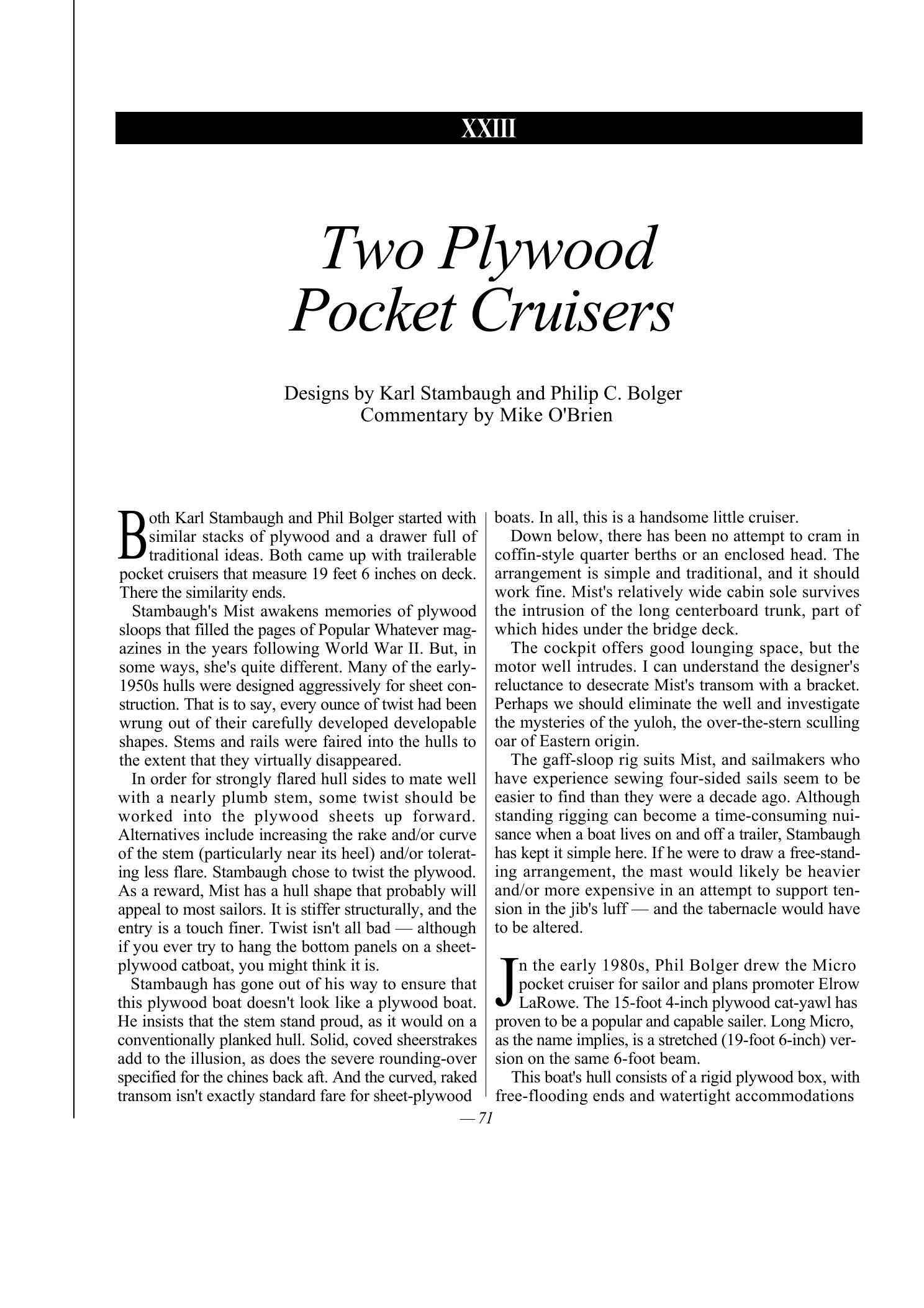 100 Boat Designs Reviewed — страница 79