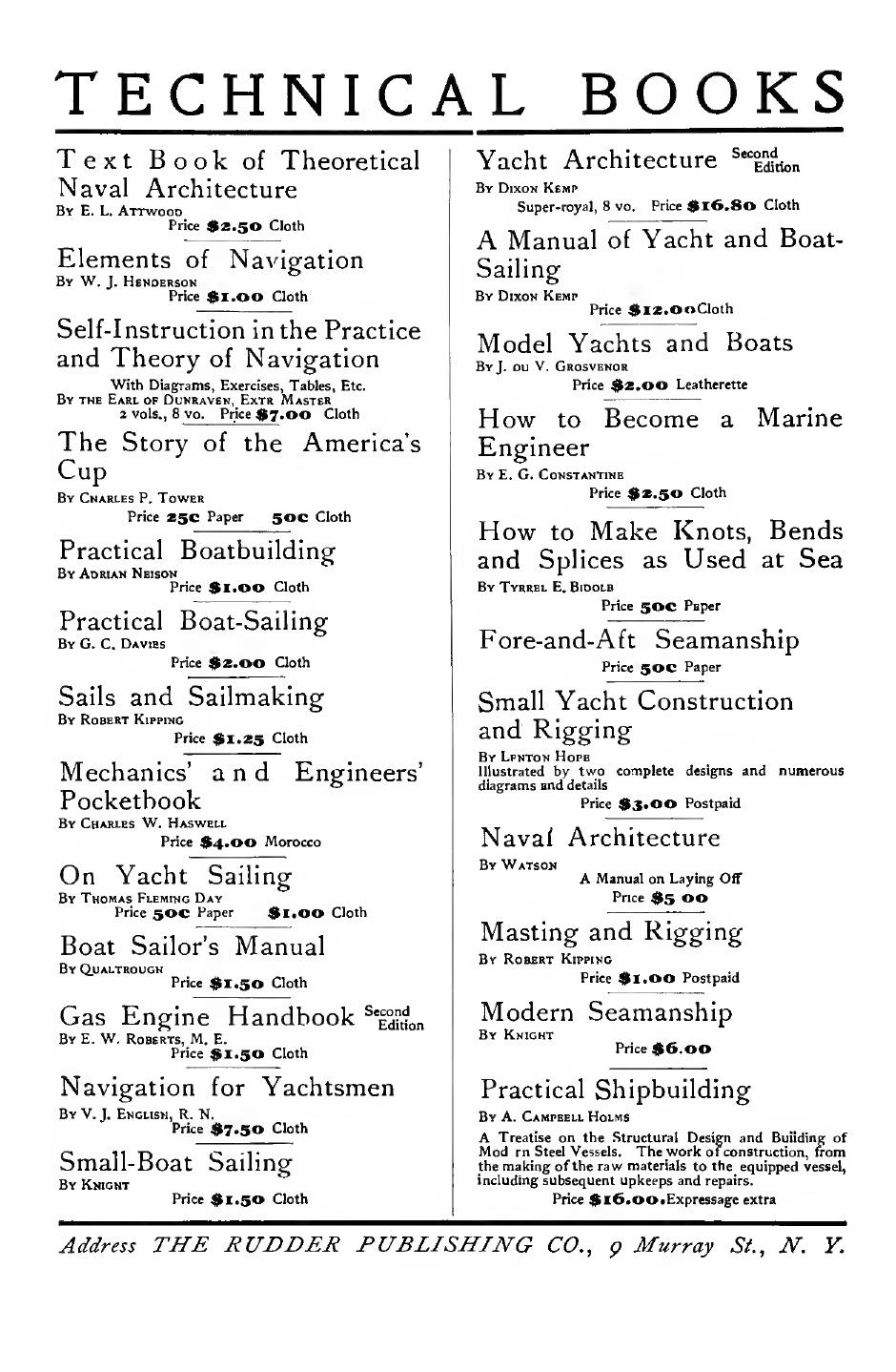 Elements of Yacht Design — страница 104