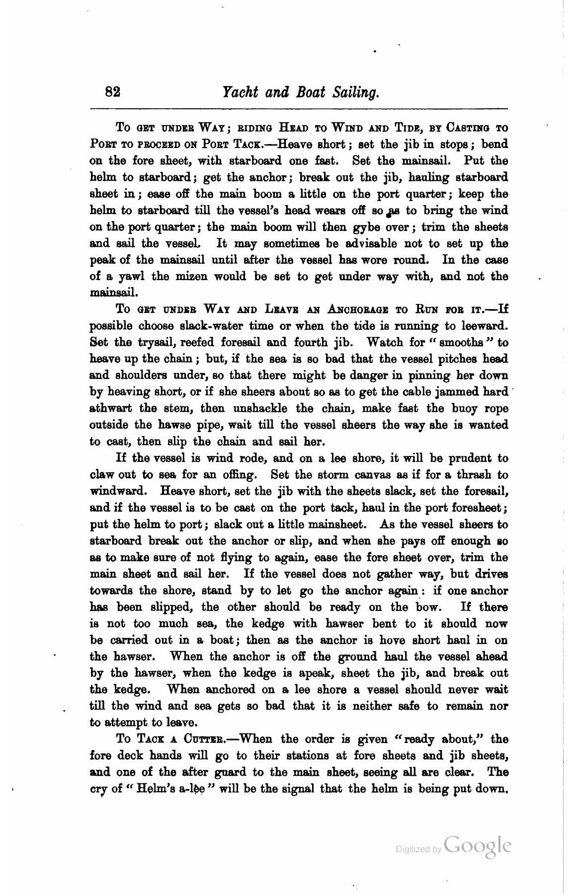 A Manual of Yacht and Boat Sailing — страница 98