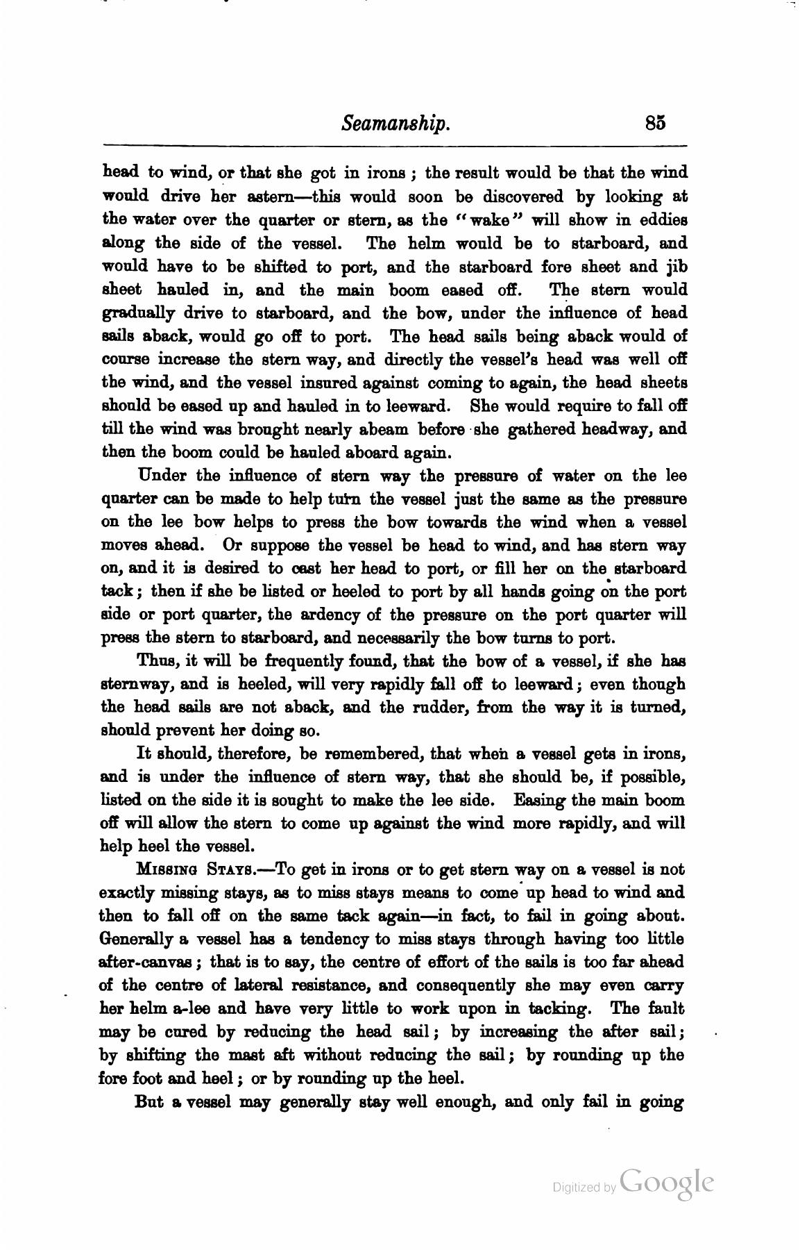 A Manual of Yacht and Boat Sailing — страница 101