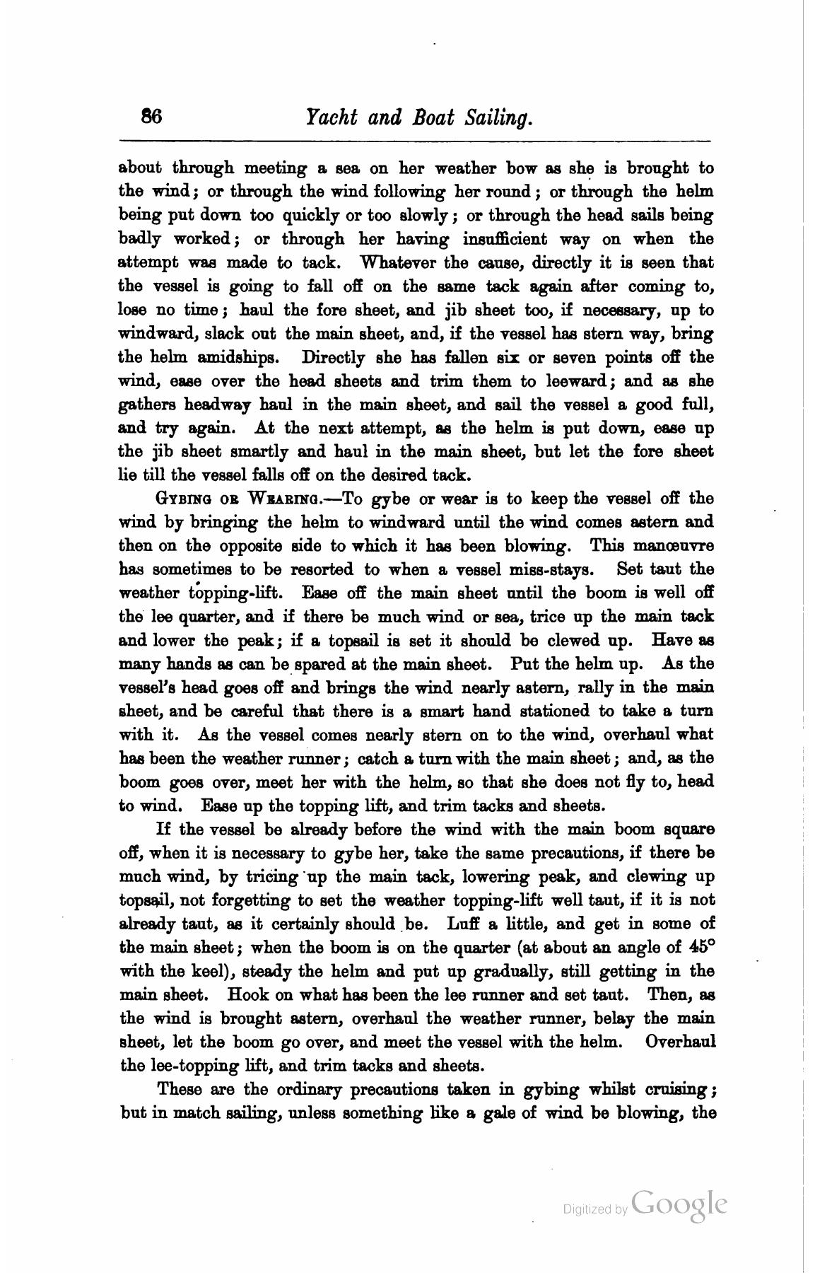 A Manual of Yacht and Boat Sailing — страница 102