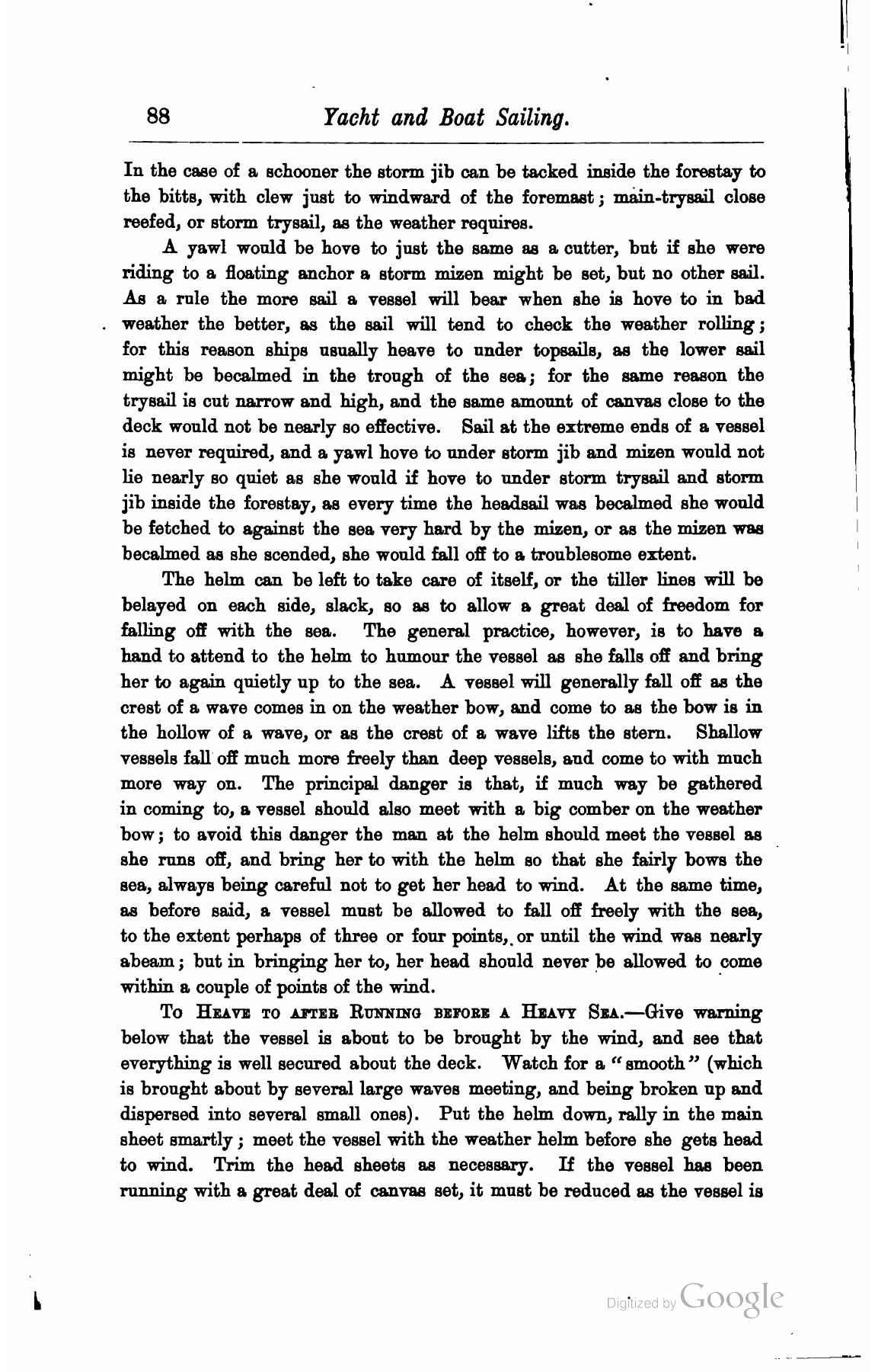 A Manual of Yacht and Boat Sailing — страница 104