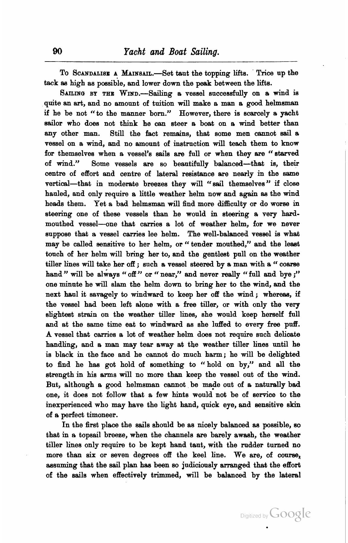 A Manual of Yacht and Boat Sailing — страница 106