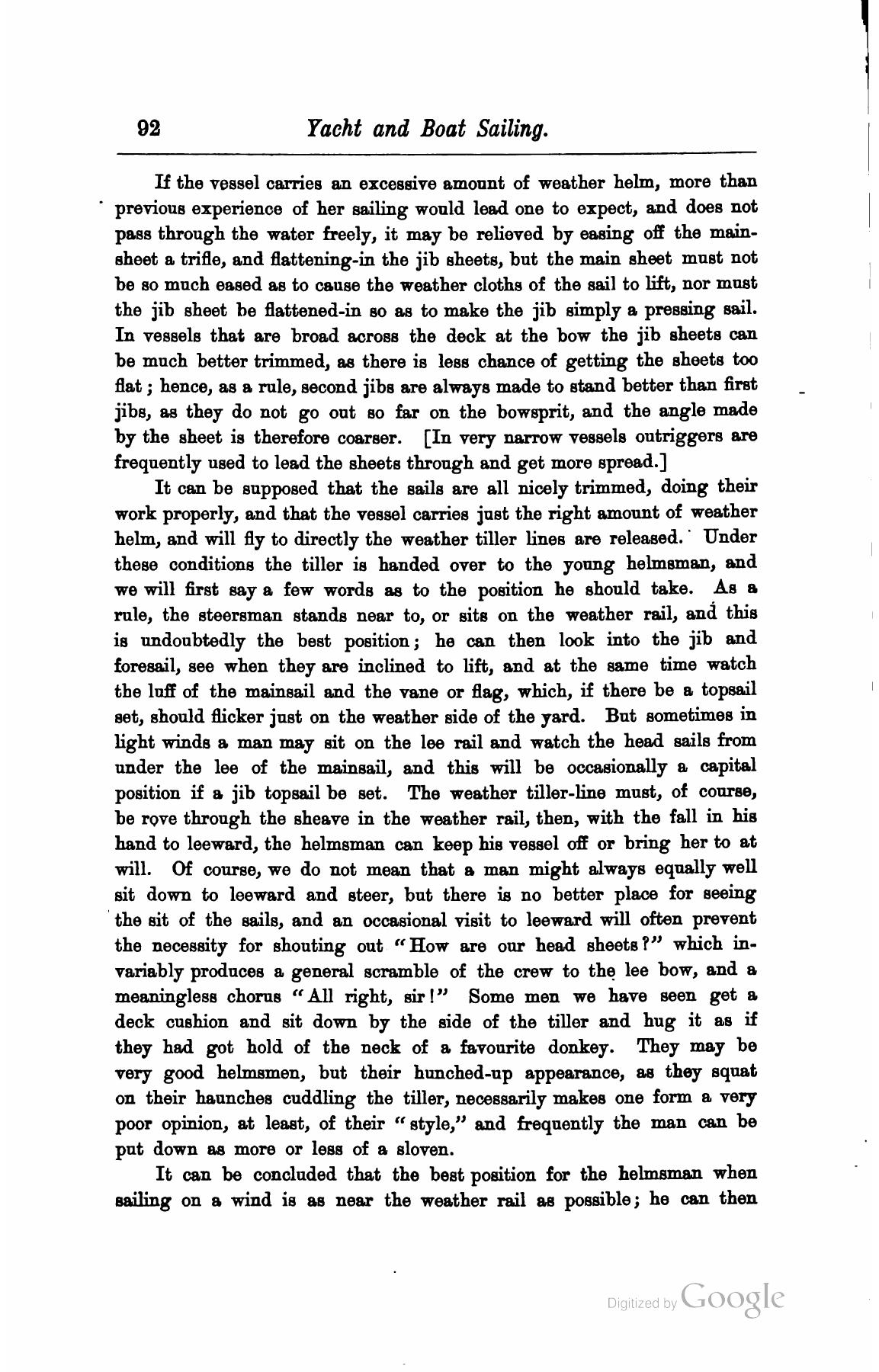 A Manual of Yacht and Boat Sailing — страница 108