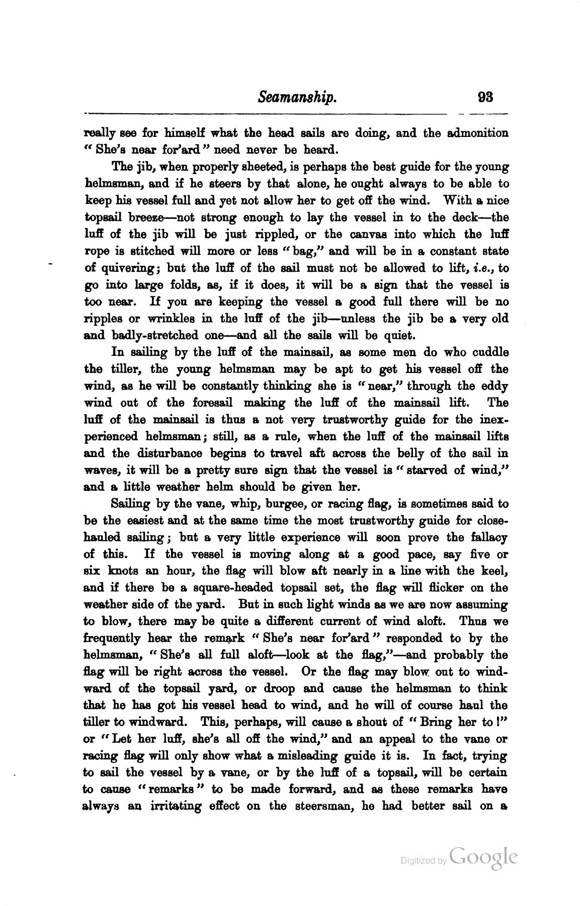 A Manual of Yacht and Boat Sailing — страница 109