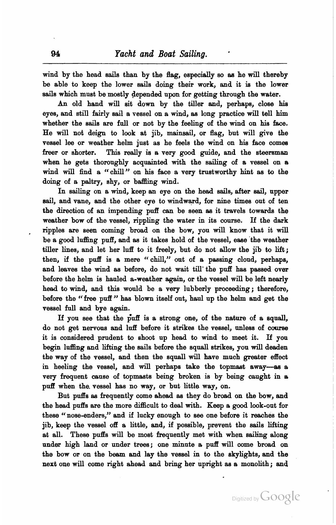 A Manual of Yacht and Boat Sailing — страница 110