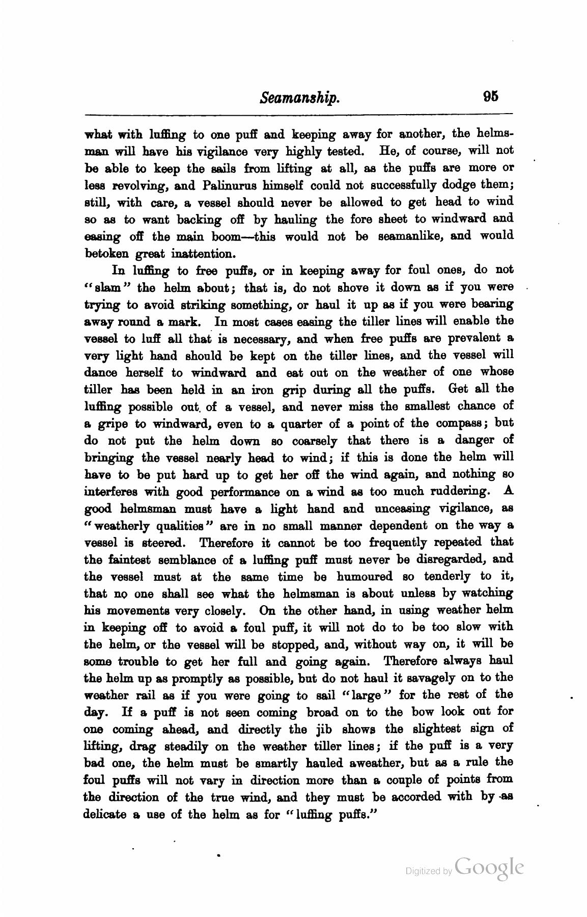 A Manual of Yacht and Boat Sailing — страница 111