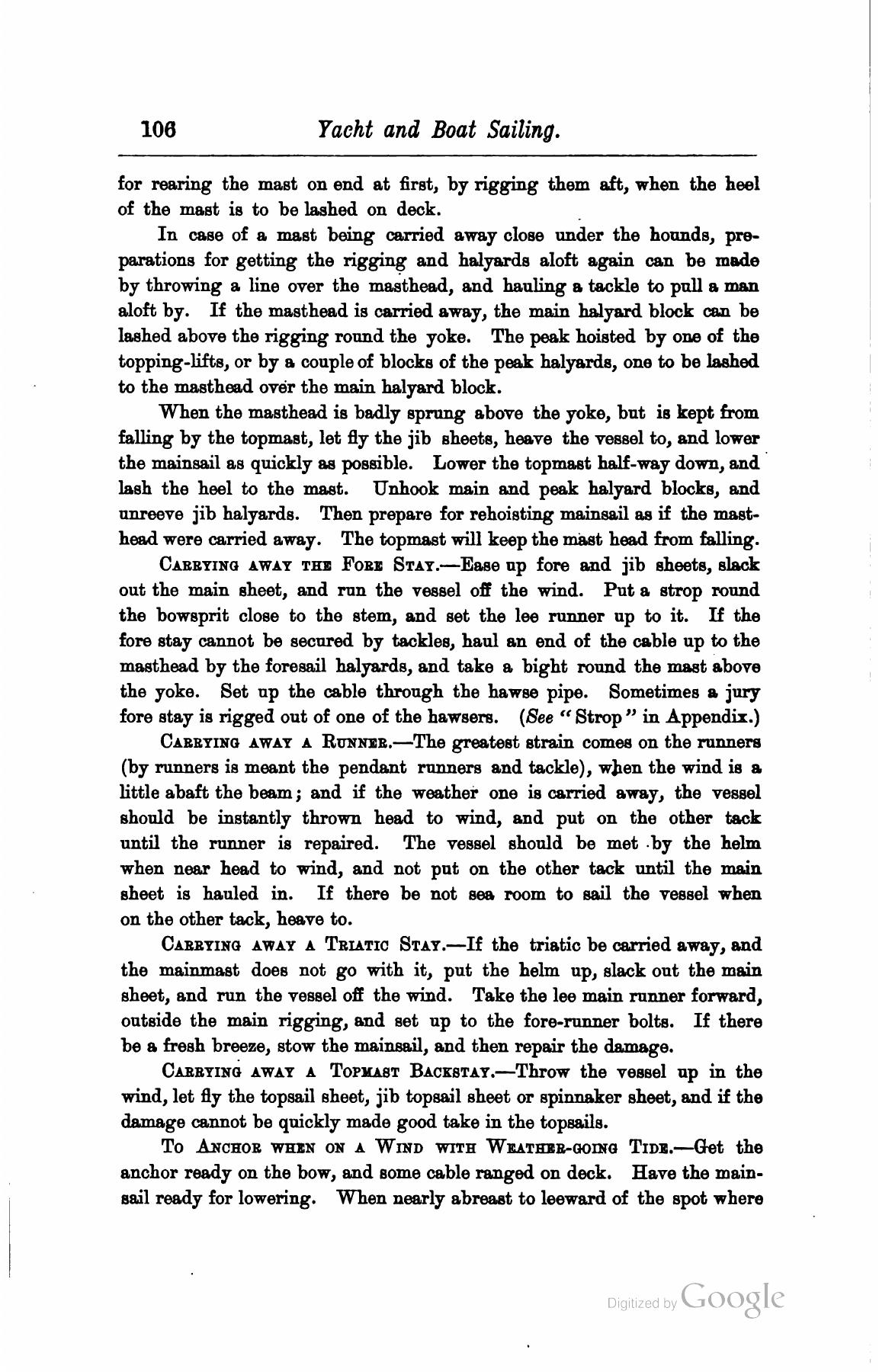 A Manual of Yacht and Boat Sailing — страница 122