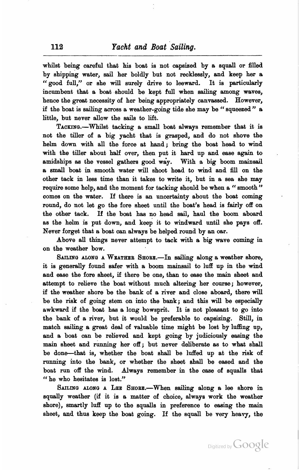 A Manual of Yacht and Boat Sailing — страница 128