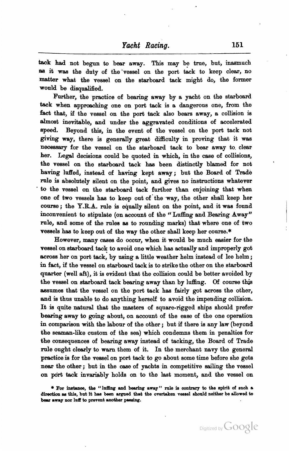 A Manual of Yacht and Boat Sailing — страница 167