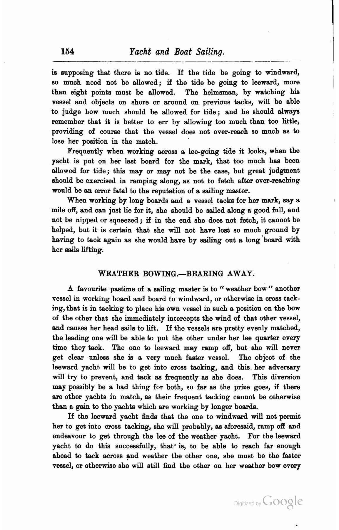 A Manual of Yacht and Boat Sailing — страница 170