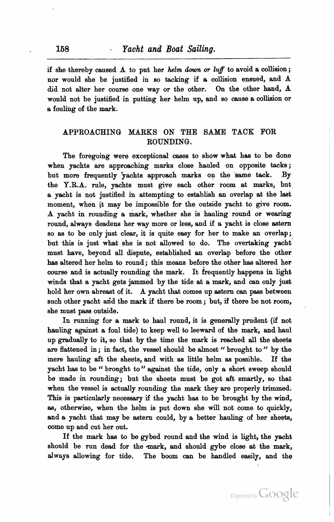 A Manual of Yacht and Boat Sailing — страница 174