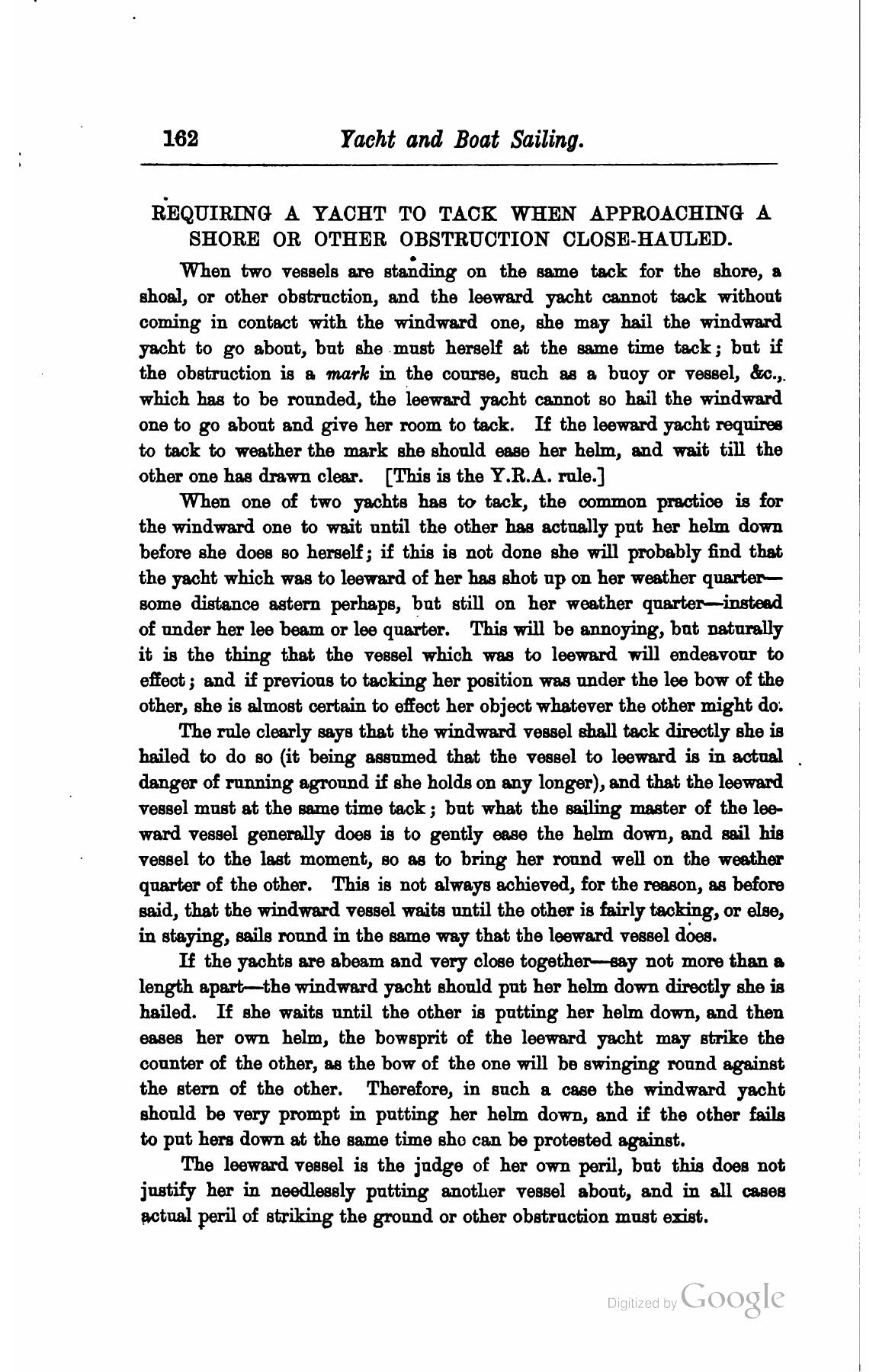 A Manual of Yacht and Boat Sailing — страница 178