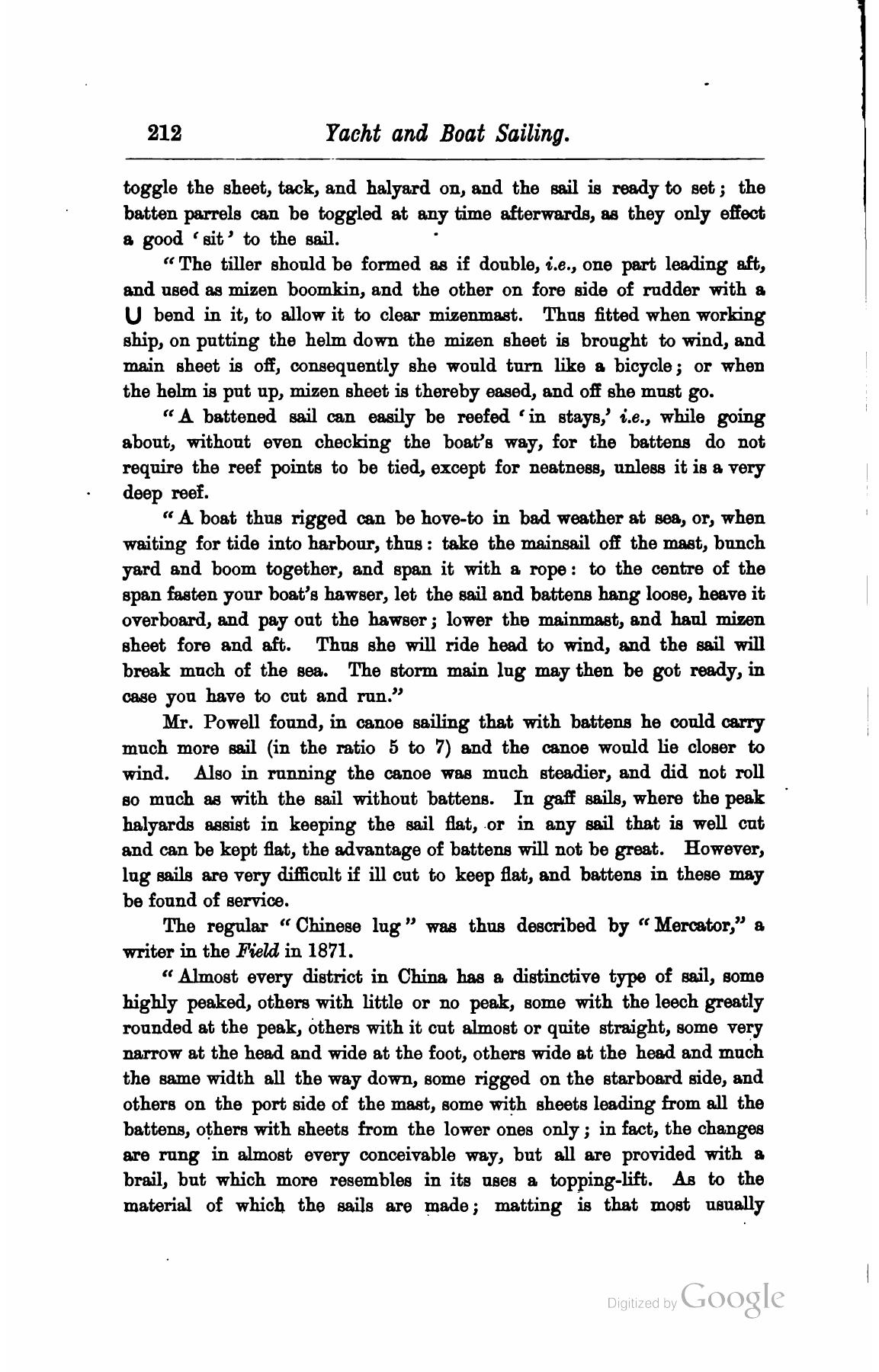 A Manual of Yacht and Boat Sailing — страница 240