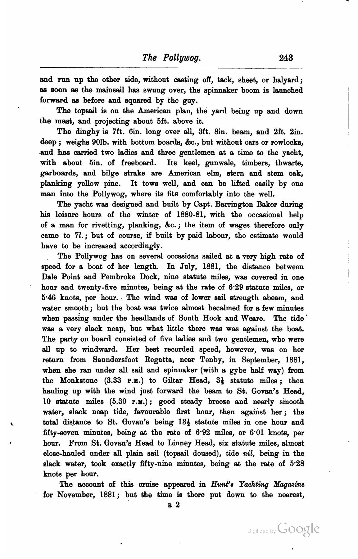 A Manual of Yacht and Boat Sailing — страница 281