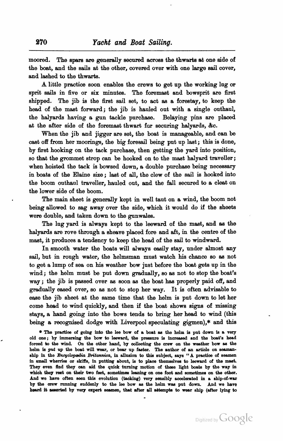 A Manual of Yacht and Boat Sailing — страница 318