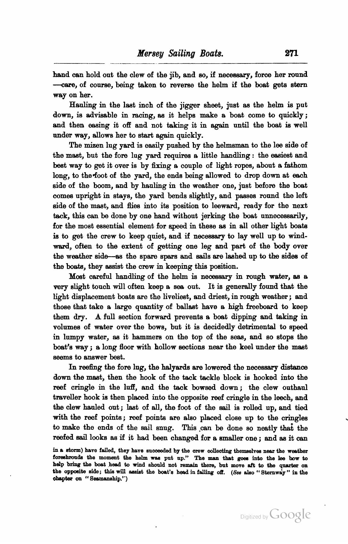 A Manual of Yacht and Boat Sailing — страница 319