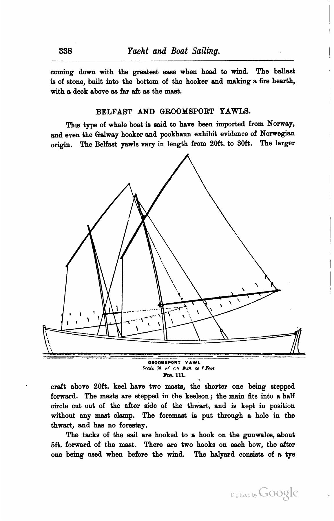 A Manual of Yacht and Boat Sailing — страница 444