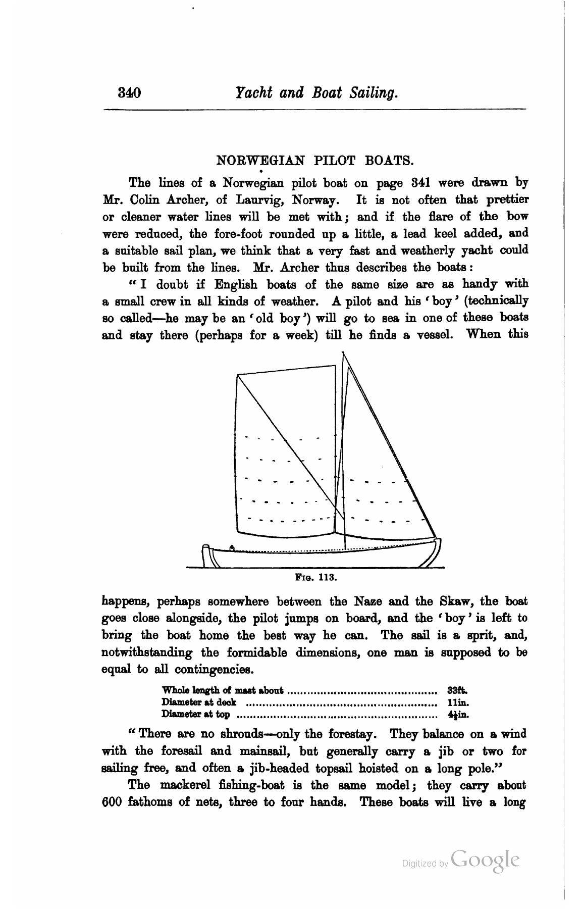 A Manual of Yacht and Boat Sailing — страница 446