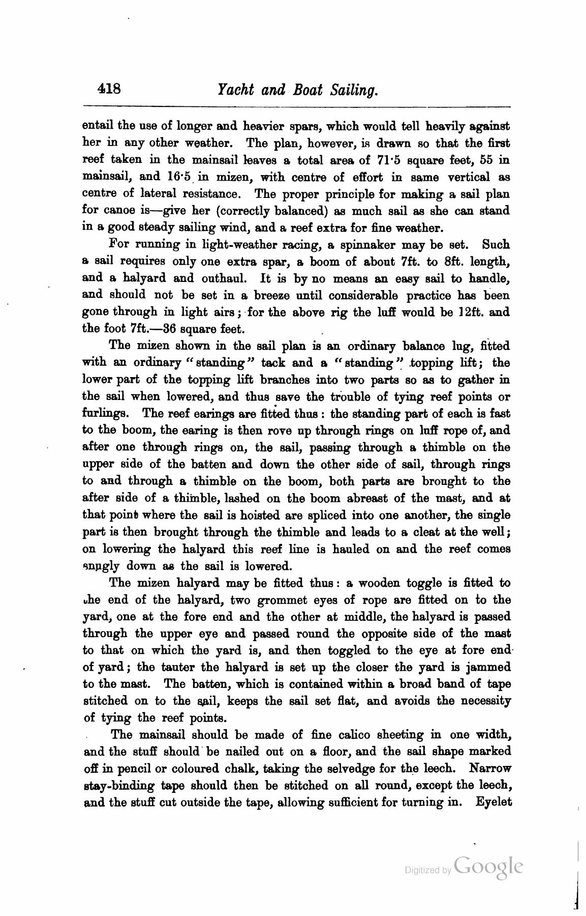 A Manual of Yacht and Boat Sailing — страница 554