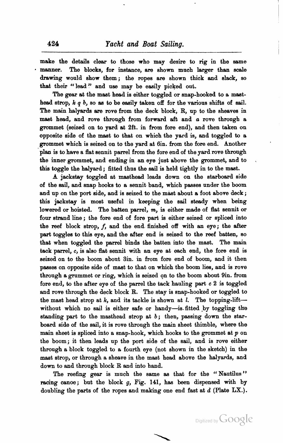 A Manual of Yacht and Boat Sailing — страница 562