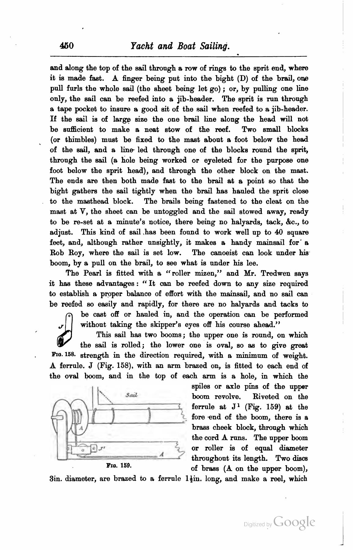 A Manual of Yacht and Boat Sailing — страница 598