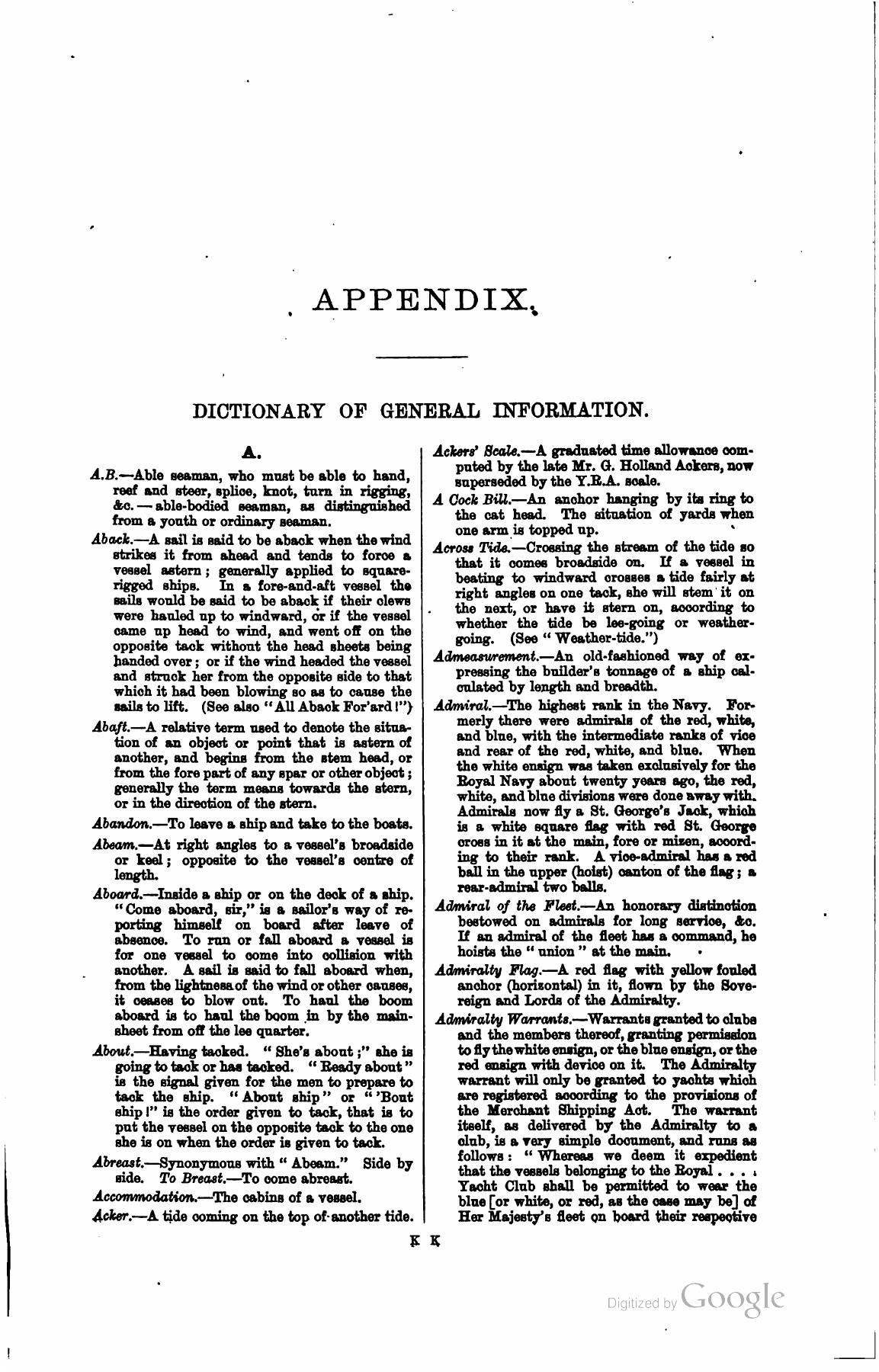 A Manual of Yacht and Boat Sailing — страница 663