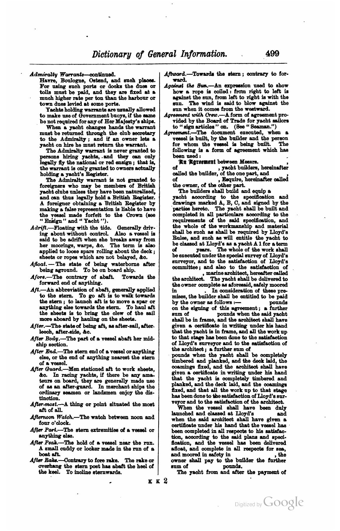 A Manual of Yacht and Boat Sailing — страница 665